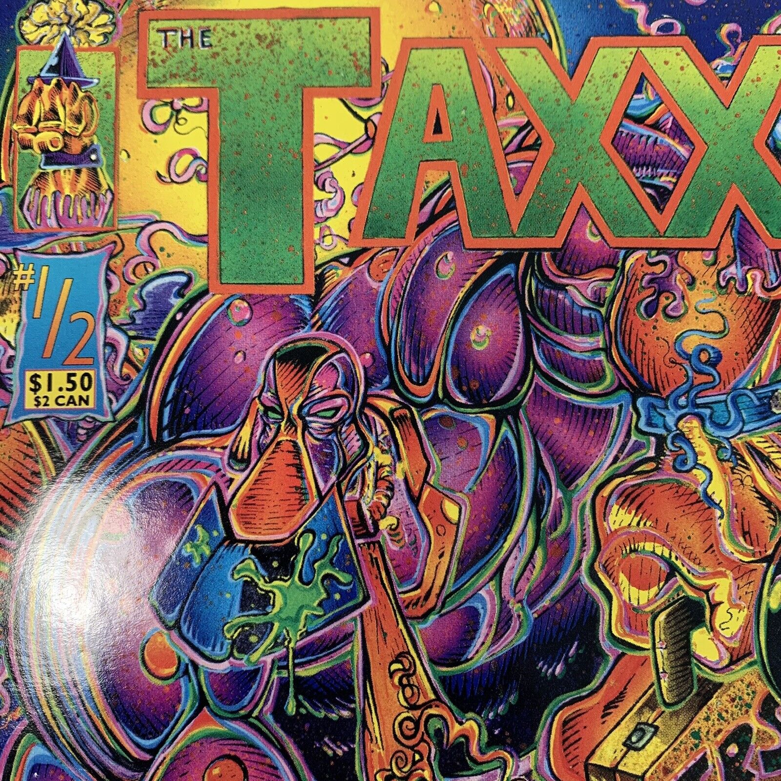 PARODY PRESS THE TAXX 1/2 1994 FIRST PRINTING Rare Vintage Comic Obscure