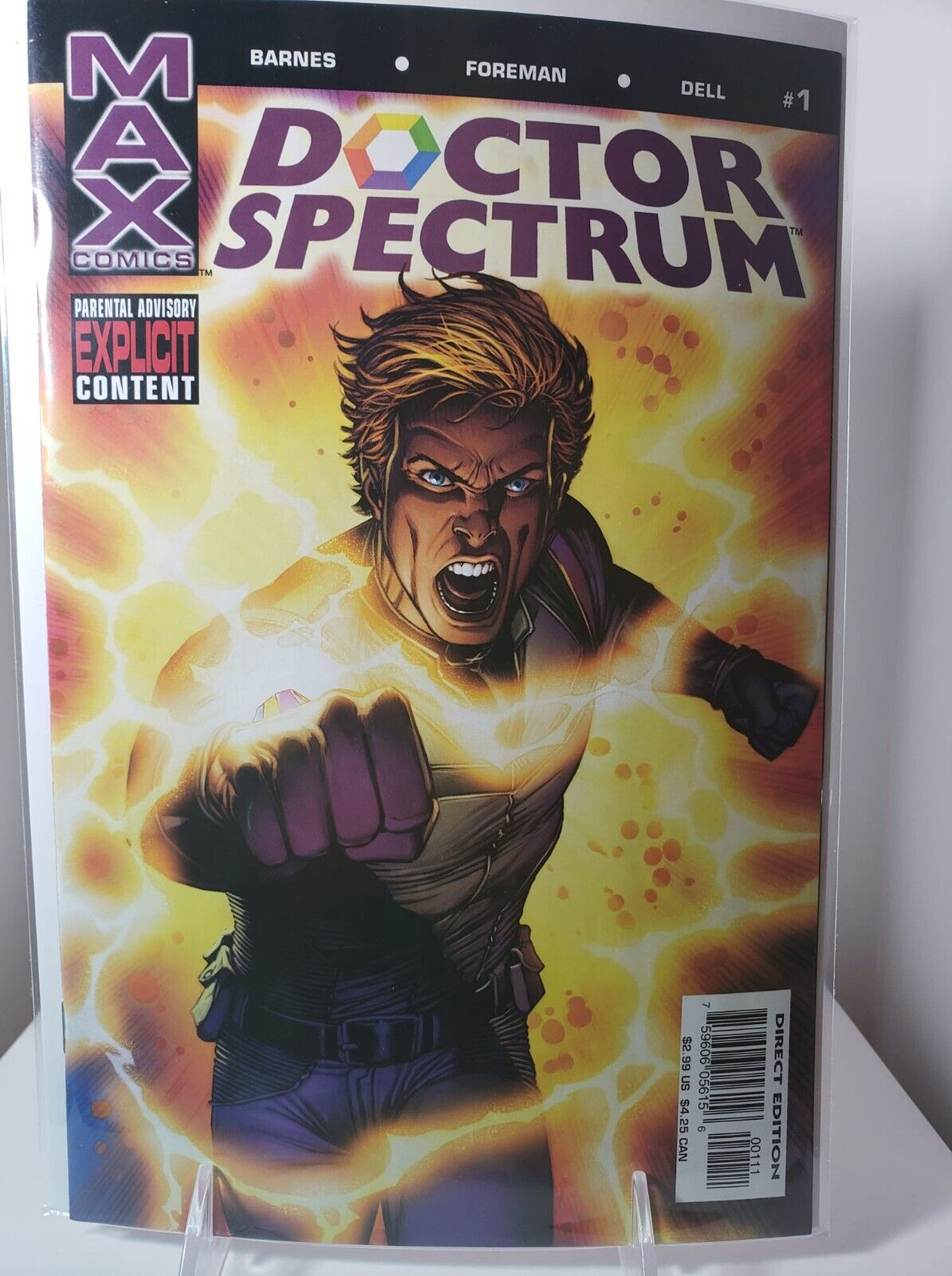 25617: Max Comics DOCTOR SPECTRUM #1 VF Grade