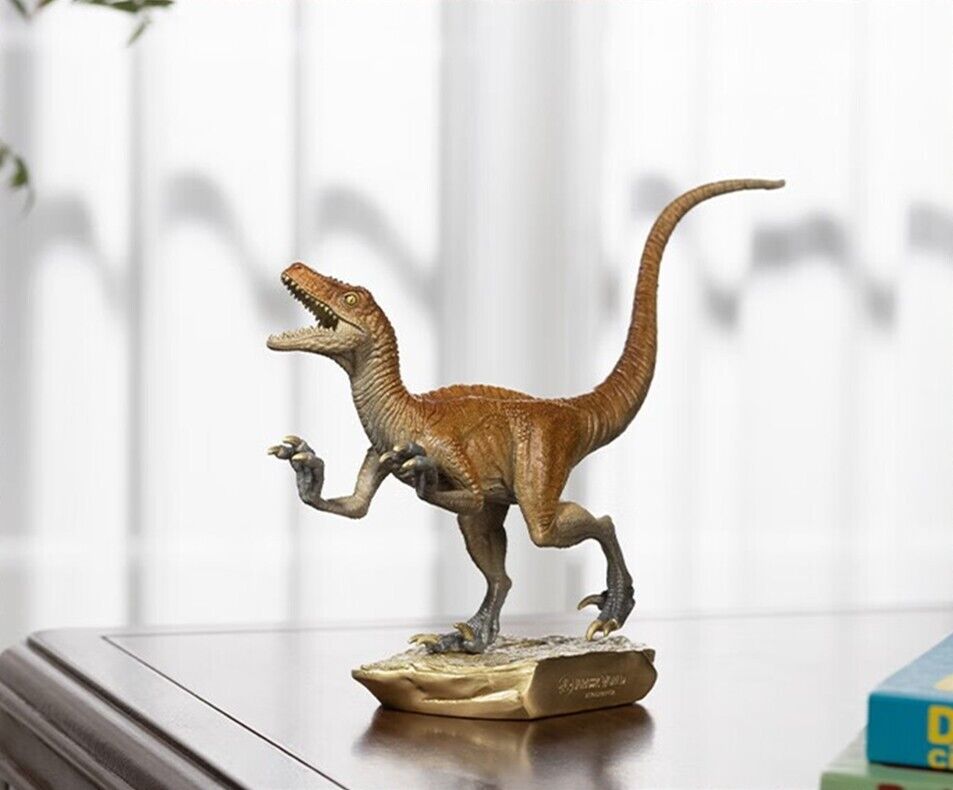 All Brass Atrociraptor Dinosaur Handmade Ornaments Home Creative Arts and Crafts