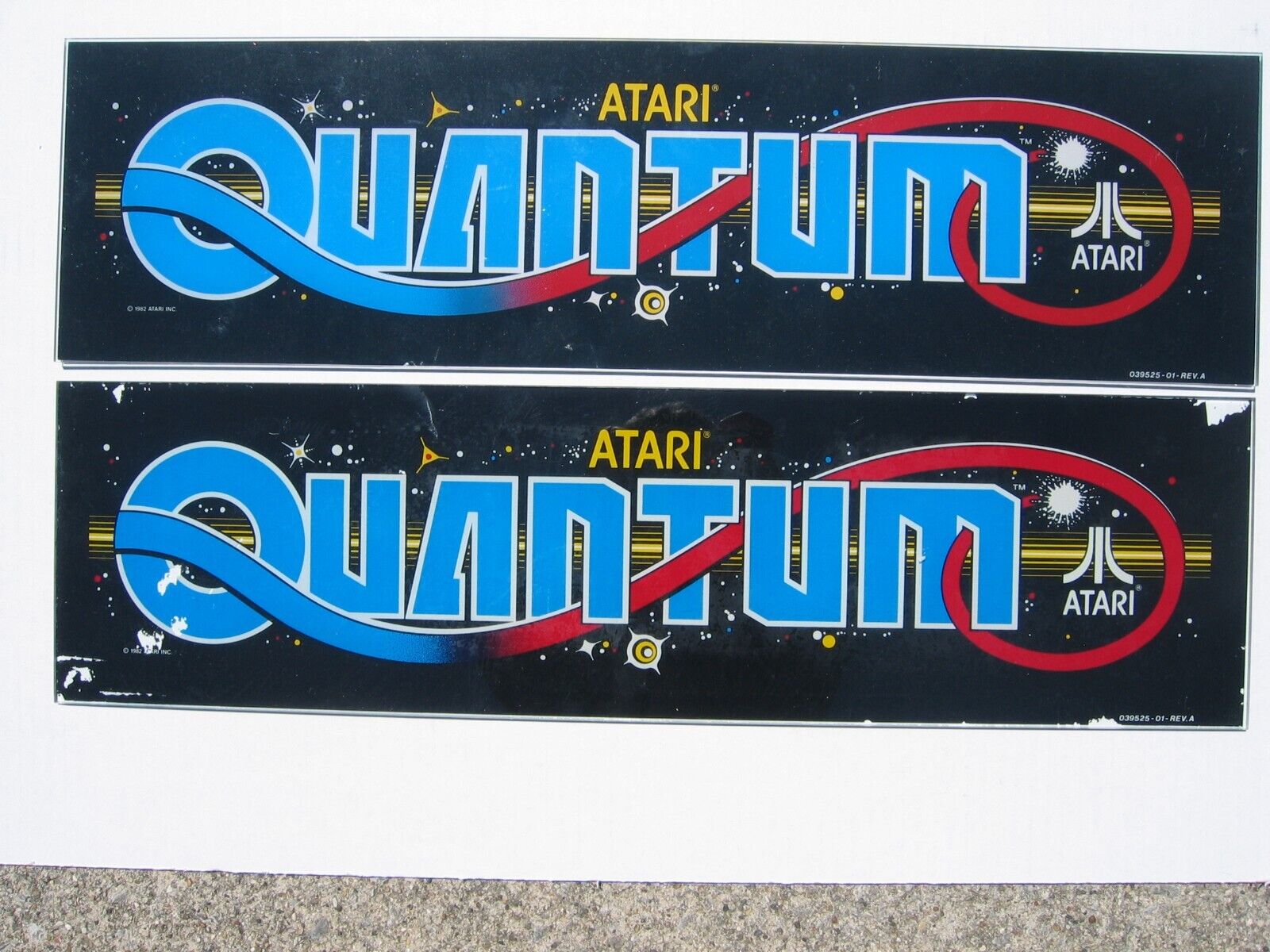Quantum marquee reprint misprints