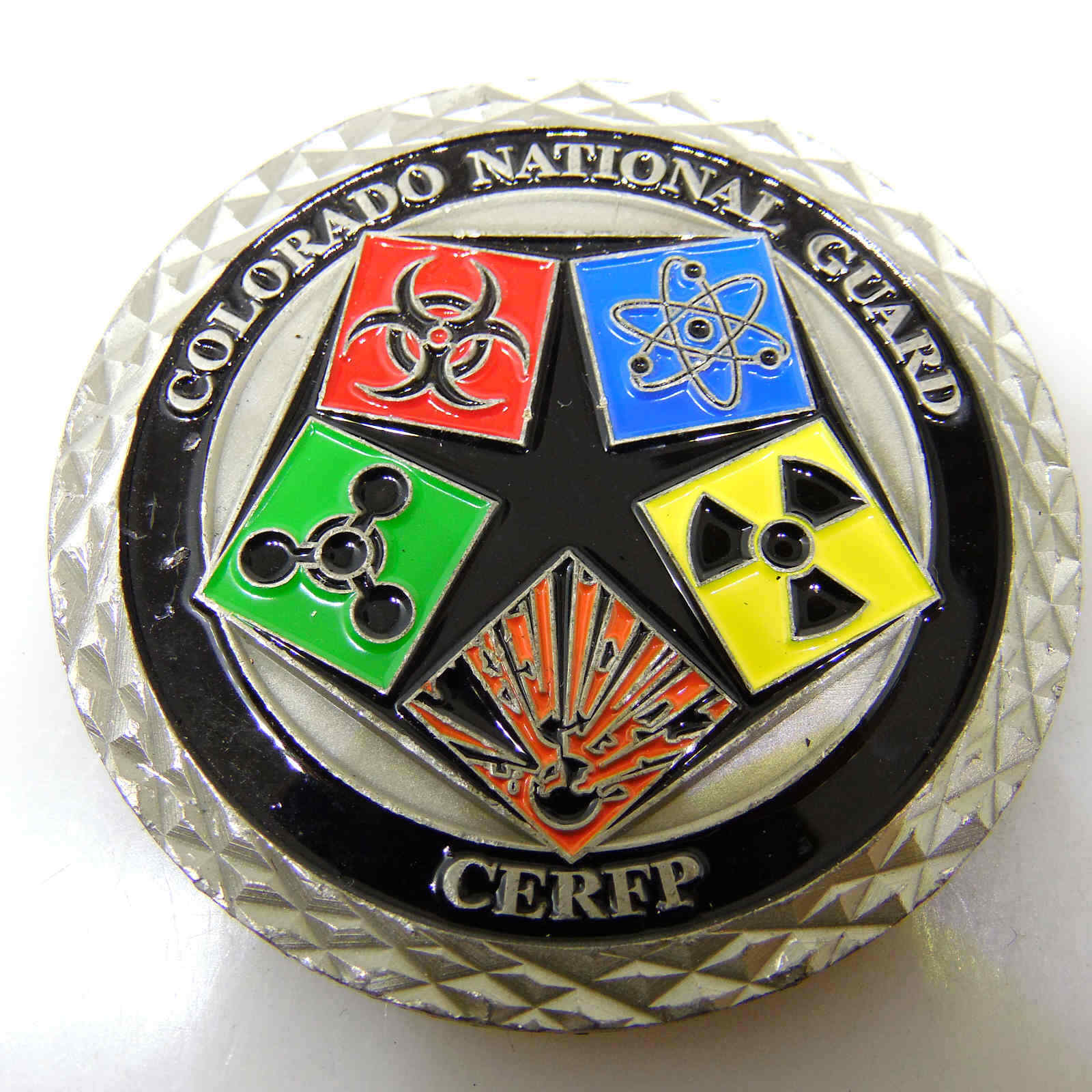 COLORADO NATIONAL GUARD CERFP CHALLENGE COIN