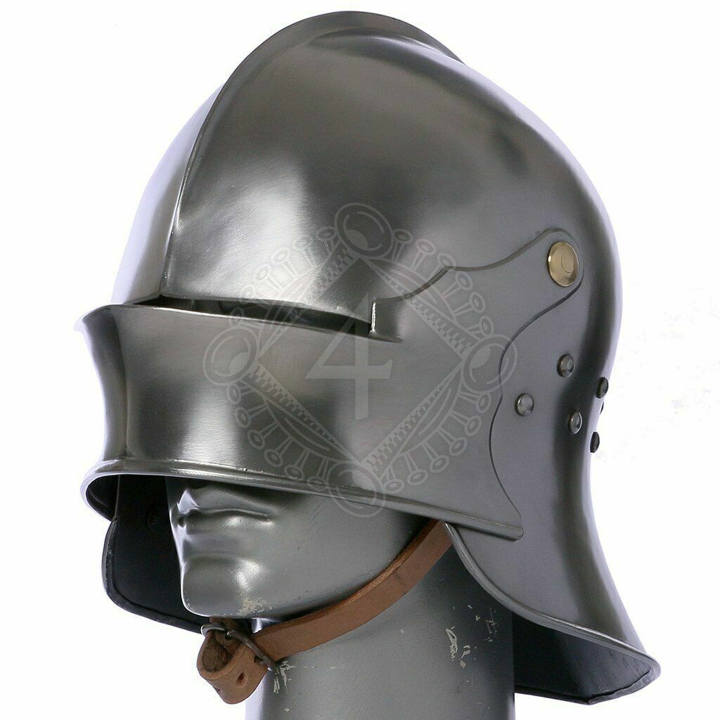 18GA Medieval German Sallet Helmet European Collectible Armour Helmet