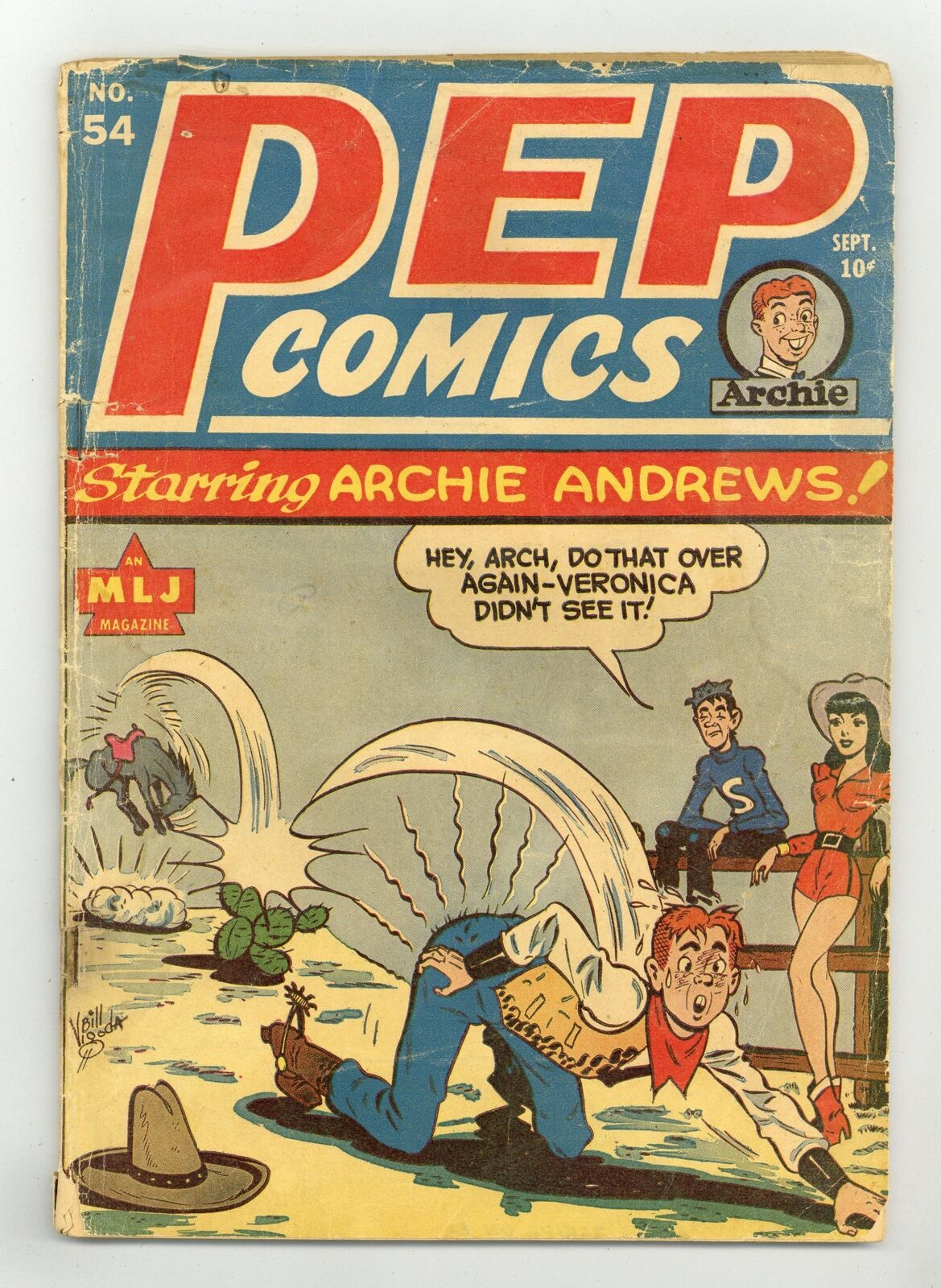 Pep Comics #54 PR 0.5 1945