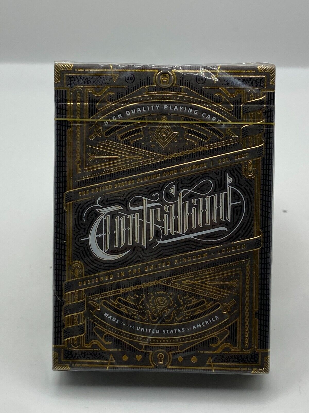 Contraband Deck Playing Cards Poker Size Theory 11 SEALED NEW