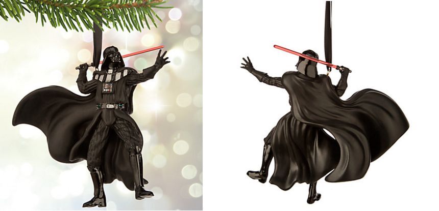 STAR WARS-DISNEY STORE 2015 Darth Vader Sketchbook CHRISTMAS TREE Ornament NEW 