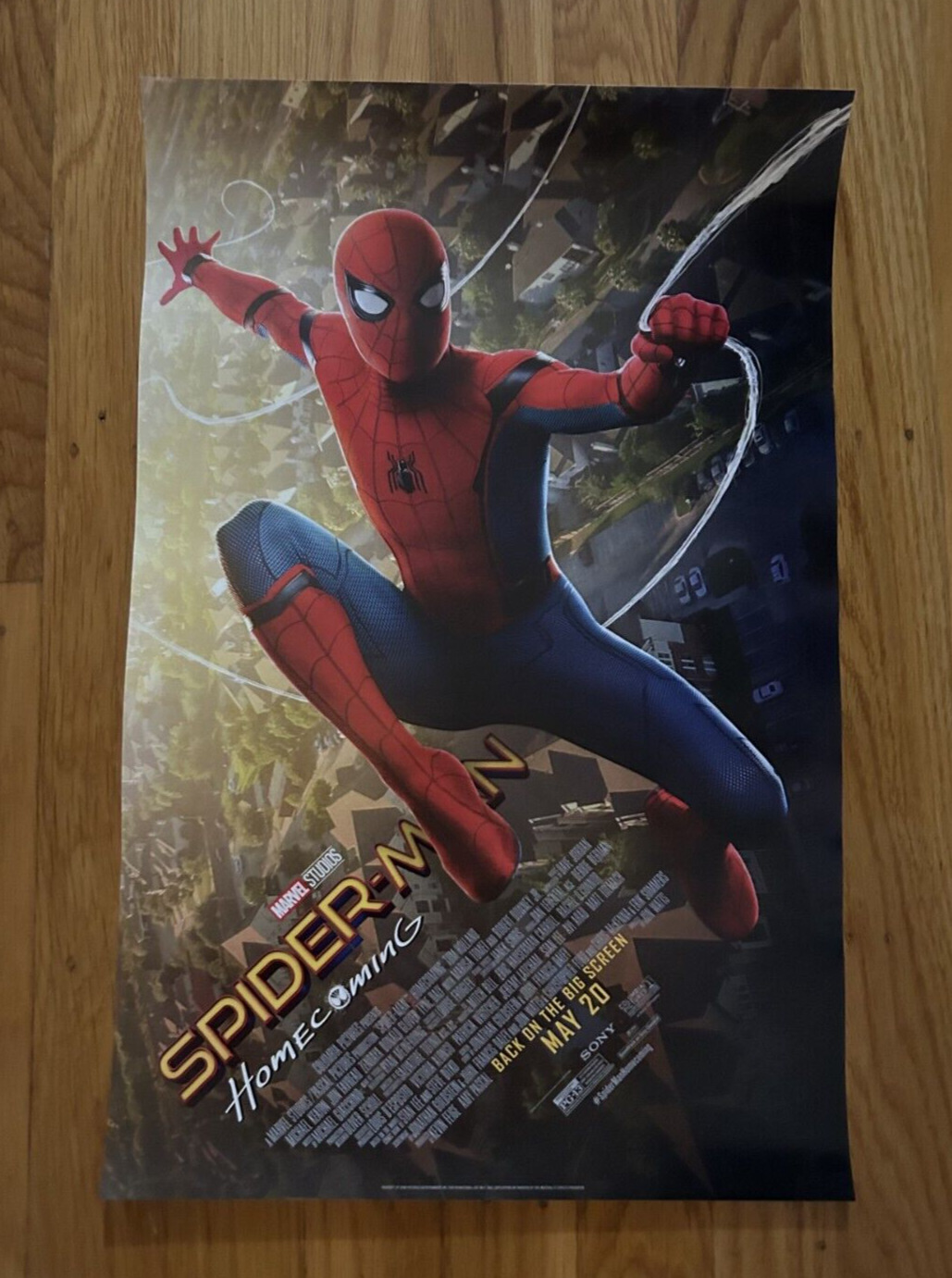 NEW Spider-Man: Homecoming (2017) AMC ReRelease 5/20/24 11x17 Poster Tom Holland