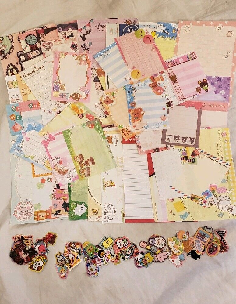 Kawaii Memo Sticker 200pcs set San-X Sentimental Circus Chocopa Hello Kitty 