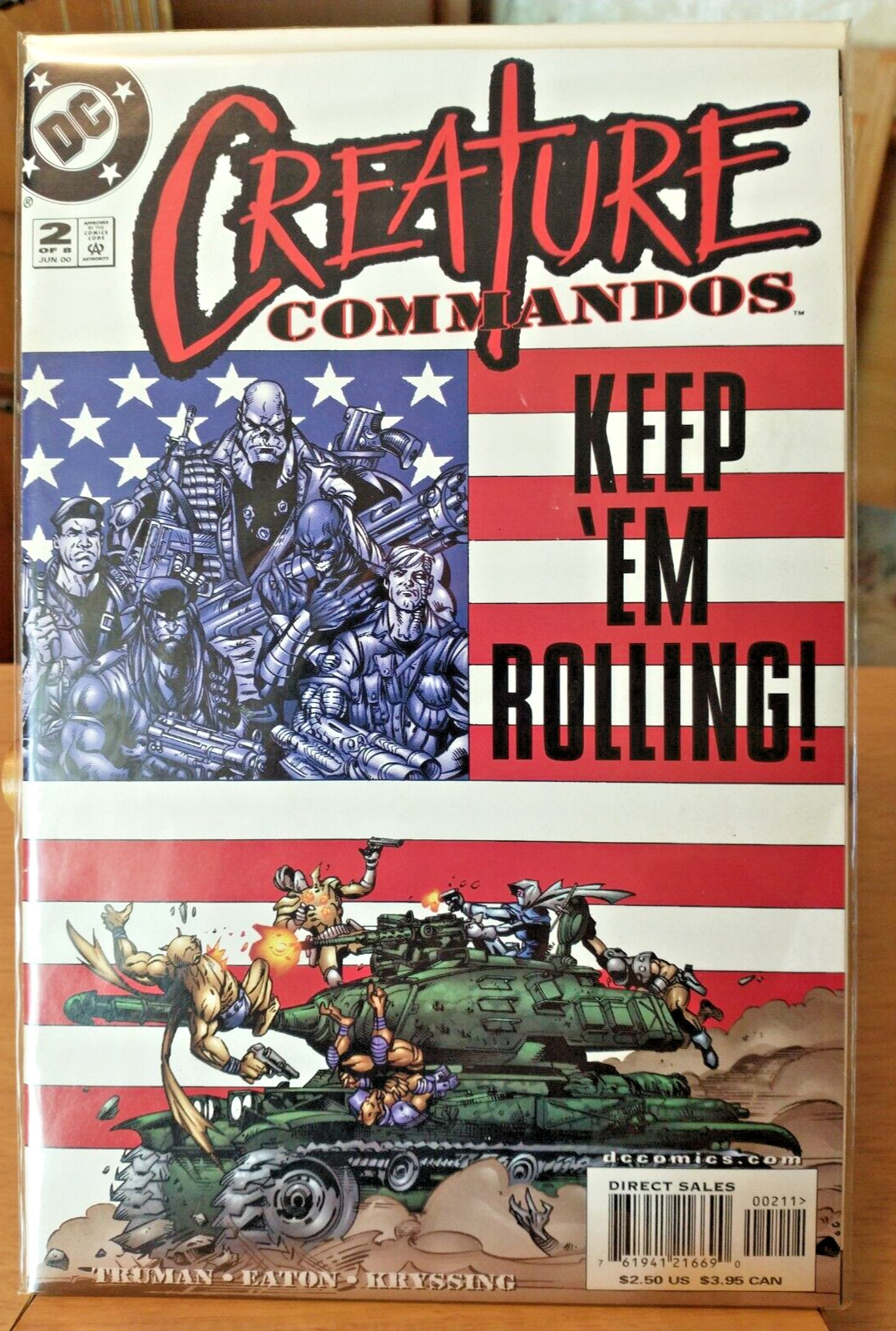 CREATURE COMMANDOS #2 (1999) DC Comics