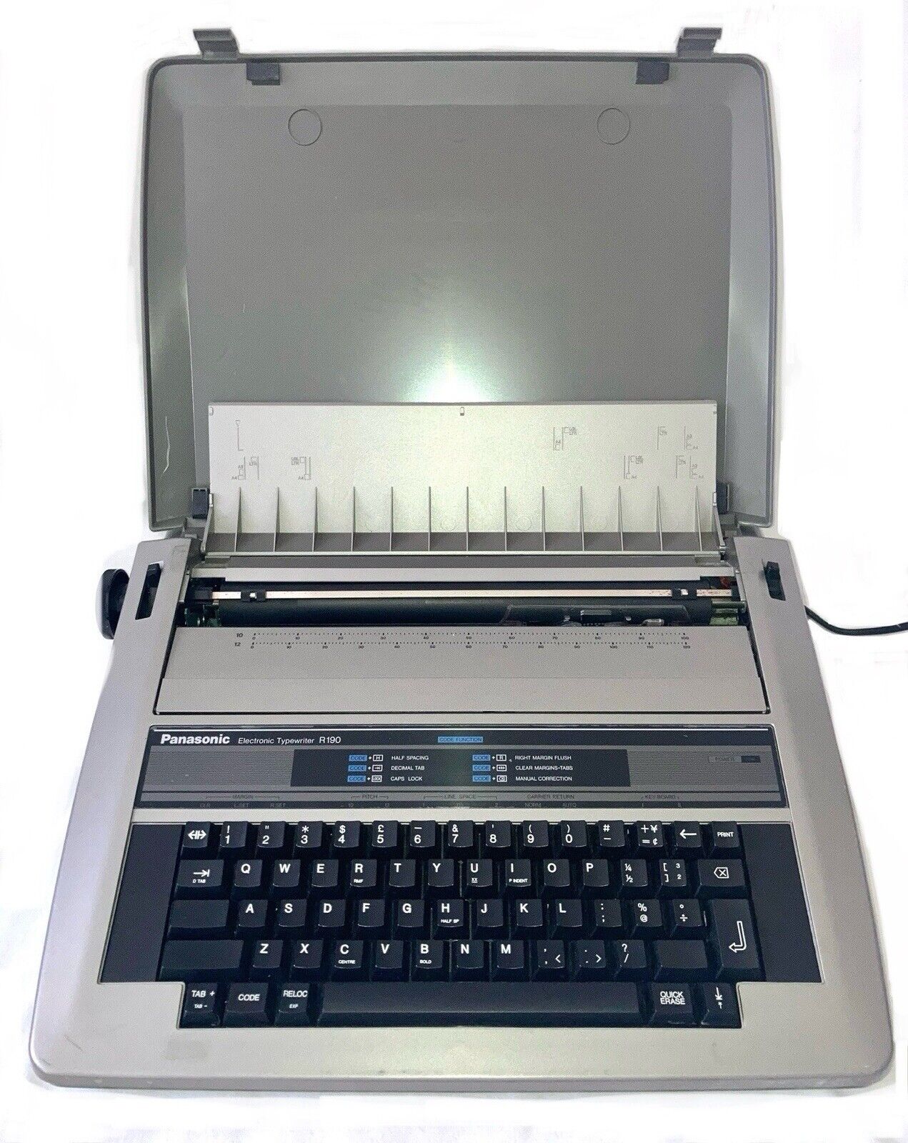 *Video Tested Panasonic Electronic Typewriter KX-R190 Daisy Wheel Word Processor