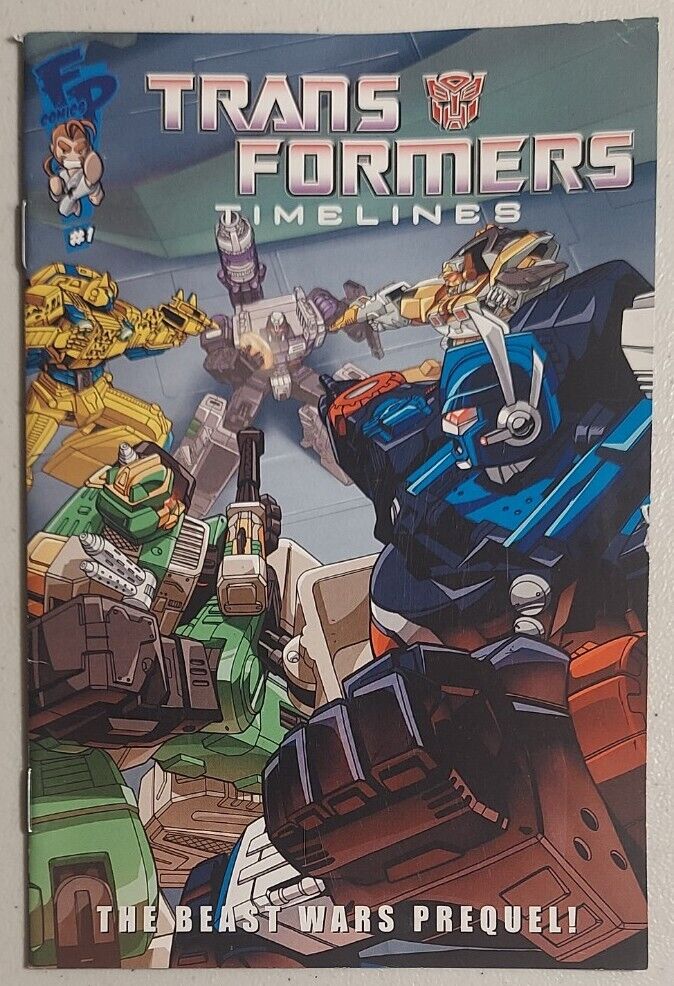 Transformers BEAST WARS Botcon 2006 Timelines #1 Dawn of future past comic book