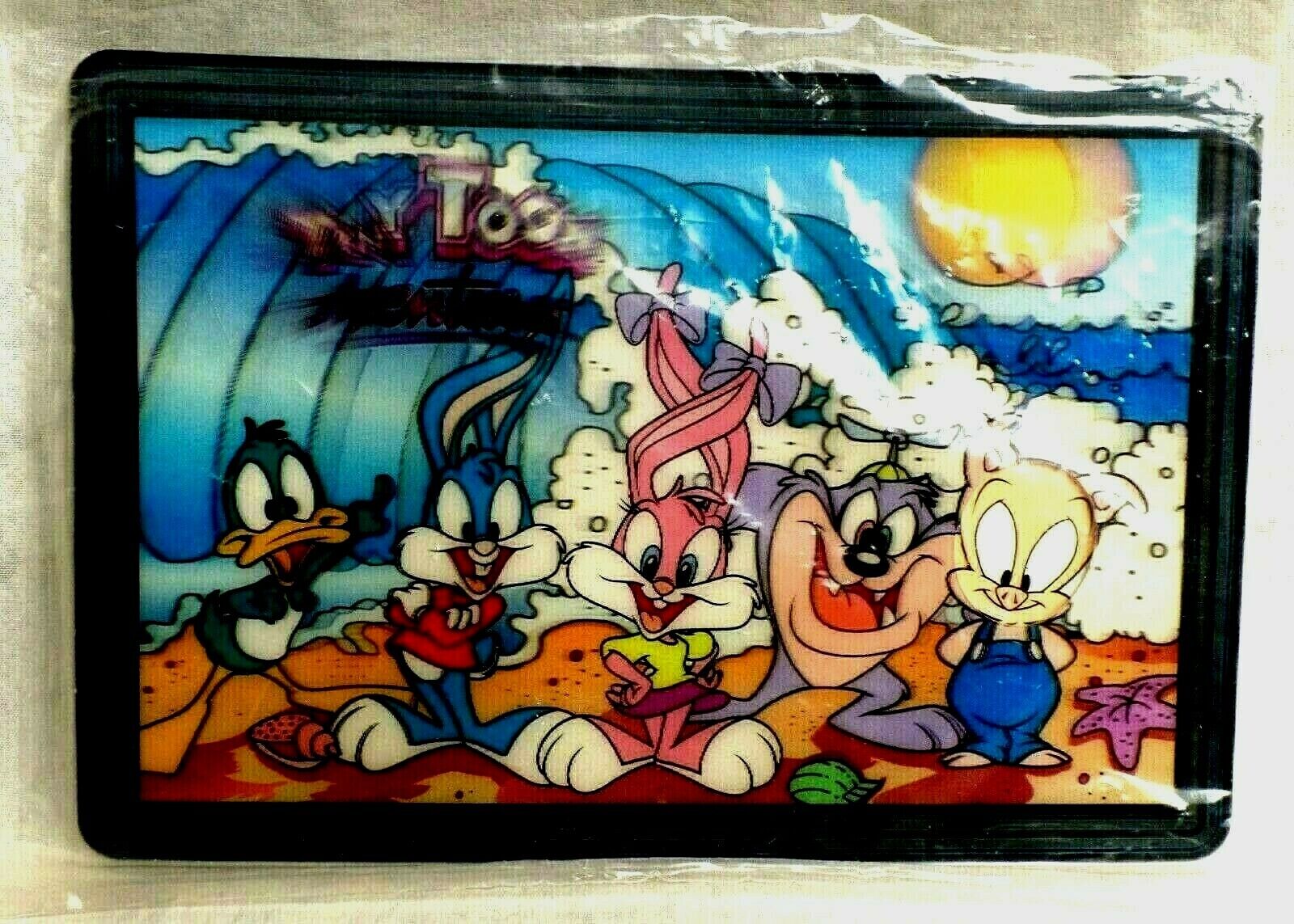 TINY TOONS photo frame 3-D wb Warner Brothers Looney Tunes MIB wendy's '98 set