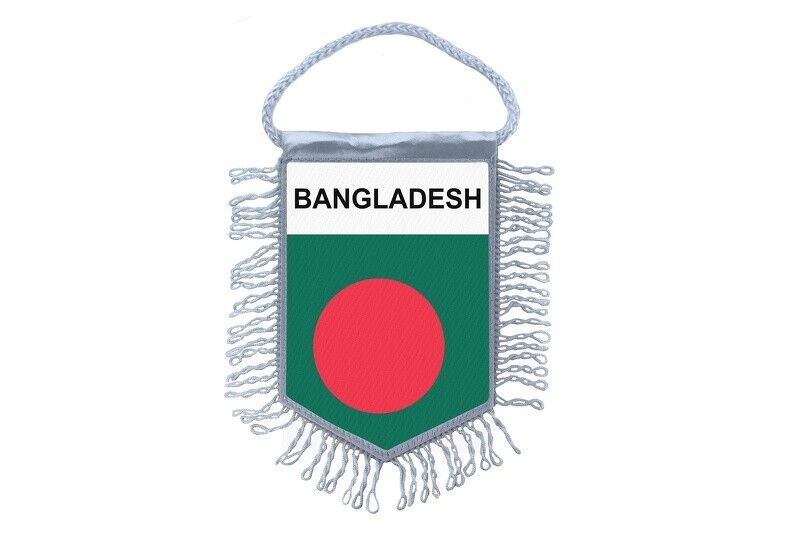 Club Flag Mini Country Flag Car Decoration Bangladesh