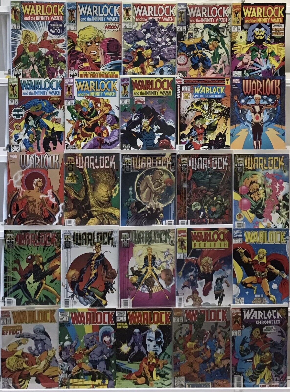 Marvel Comics - Warlock - Comic Book Lot of 25