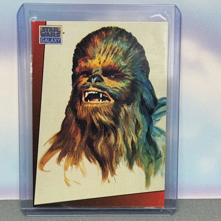 1993 Topps Star Wars Galaxy #8 Chewbacca