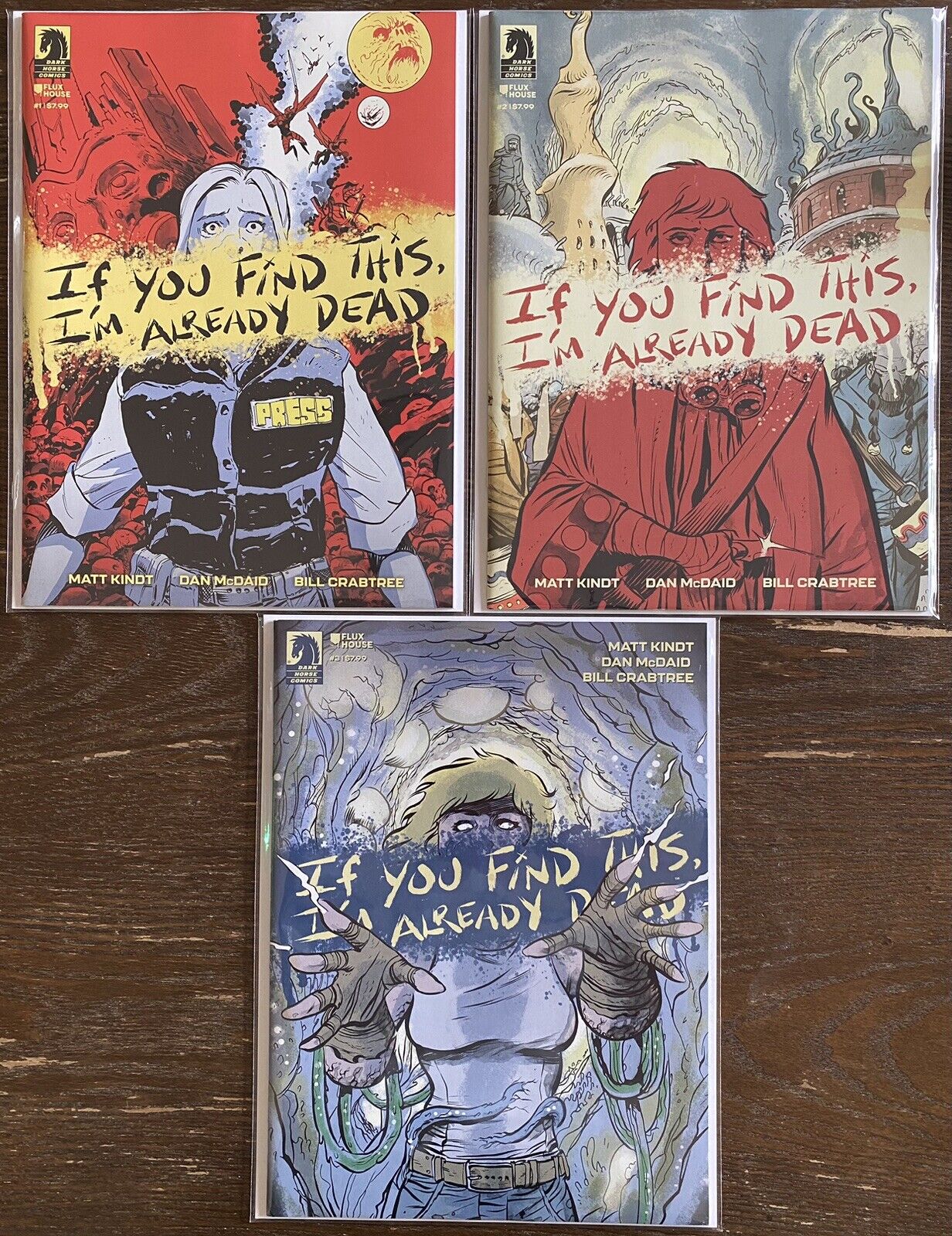 If You Find This I'm Already Dead #1-3 Complete Set - All NM 1st Prints - (2024)
