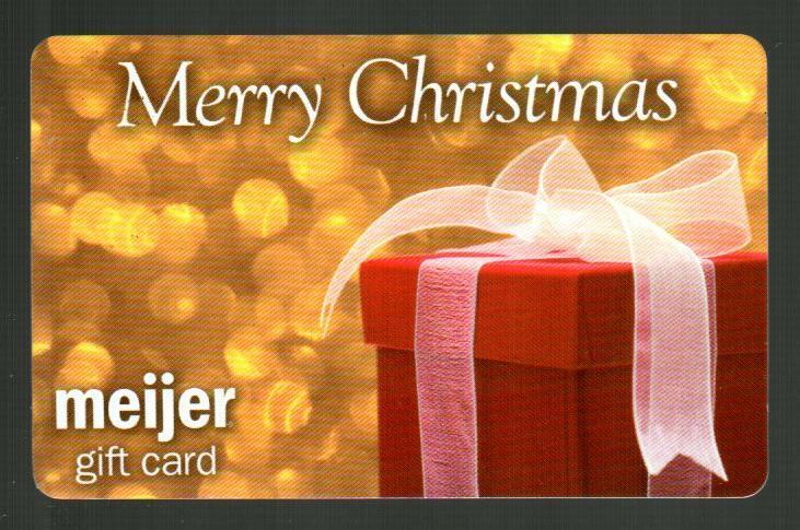 MEIJER Merry Christmas ( 2010 ) Gift Card ( $0 )
