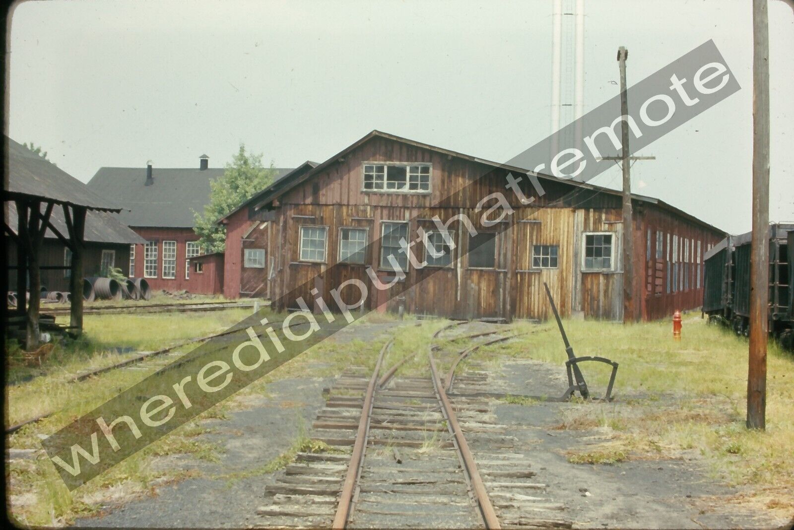 Original Slide EBT East Broad Top Railroad Rockhill PENN 8-68 #70