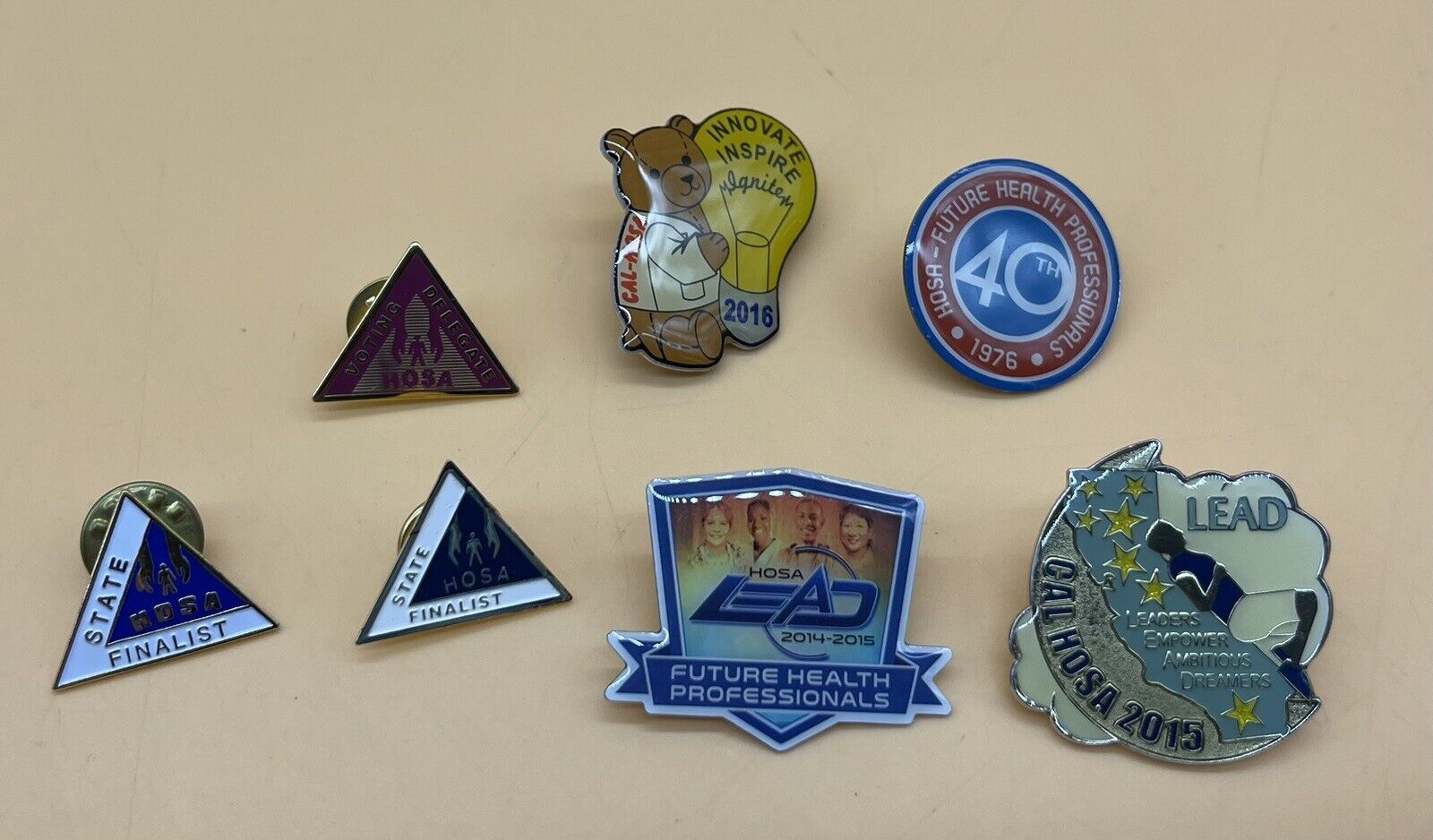 HOSA Health Occupations Students Of America Lot California Pin GREAT DEAL