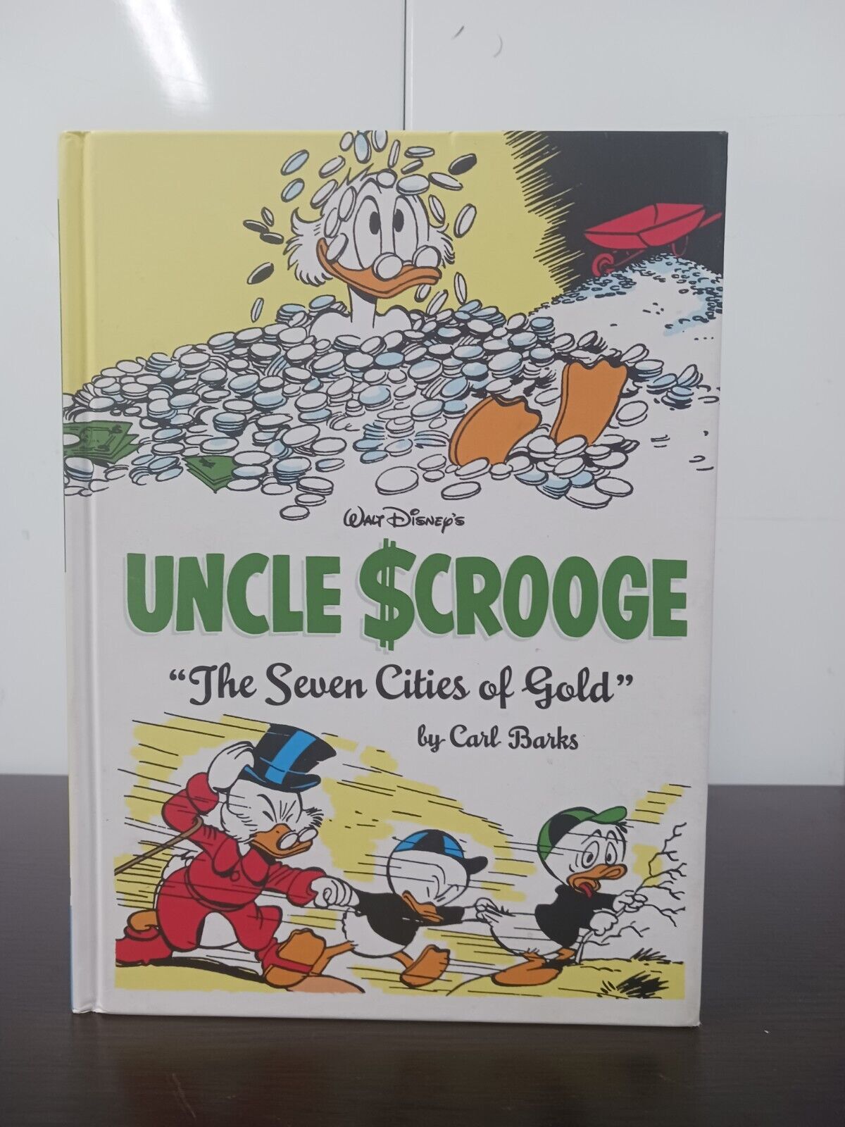 Disney UNCLE SCROOGE THE SEVEN CITIES OF GOLD Carl Barks 2014 Hardcover - OOP
