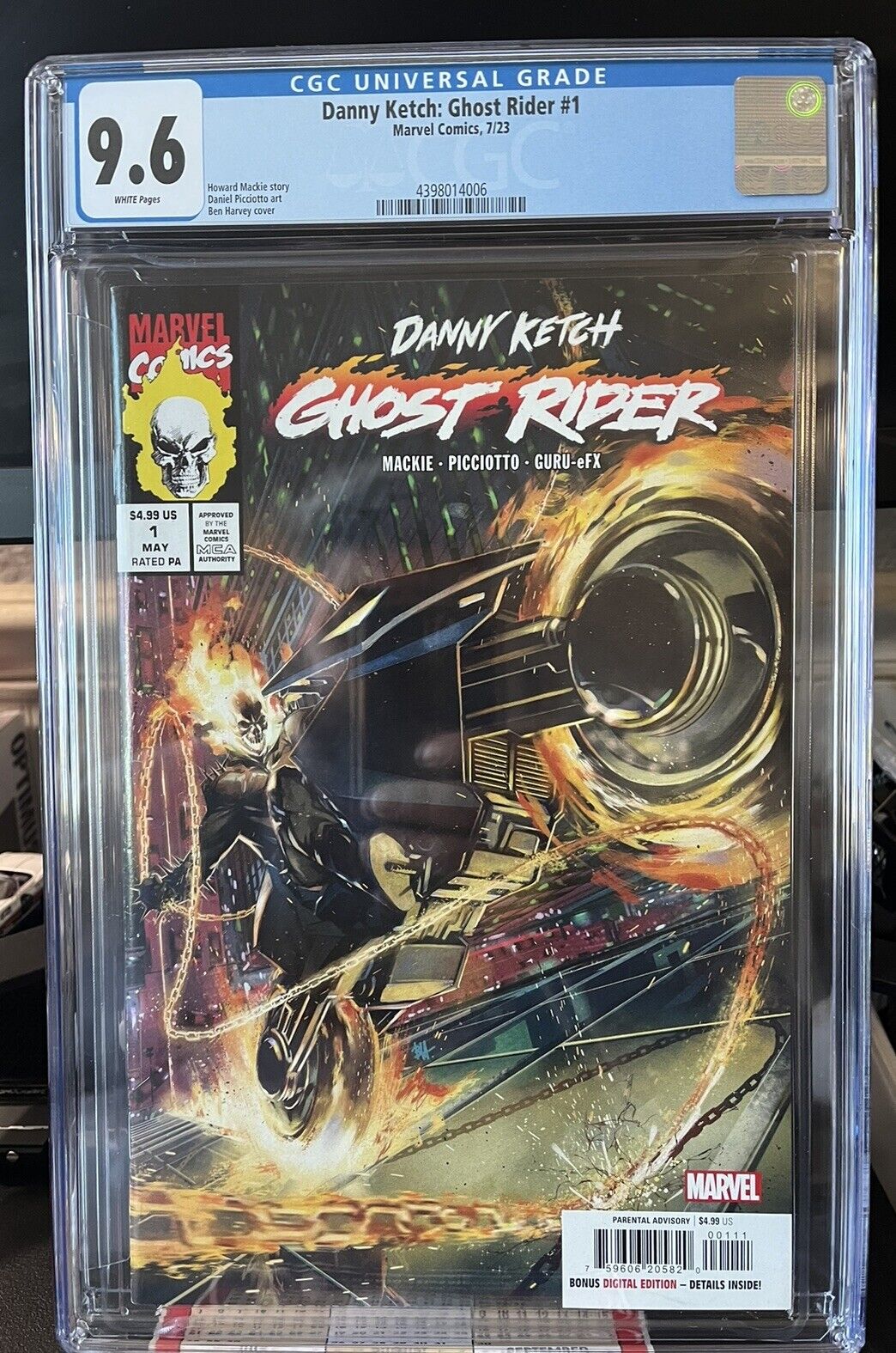 Danny Ketch Ghost Rider #1 CGC 9.6 2023
