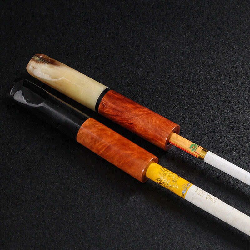 Briar Ox Horn Cigarette Holder Cleanable Lung Cleaning Cigarette Holder Filter