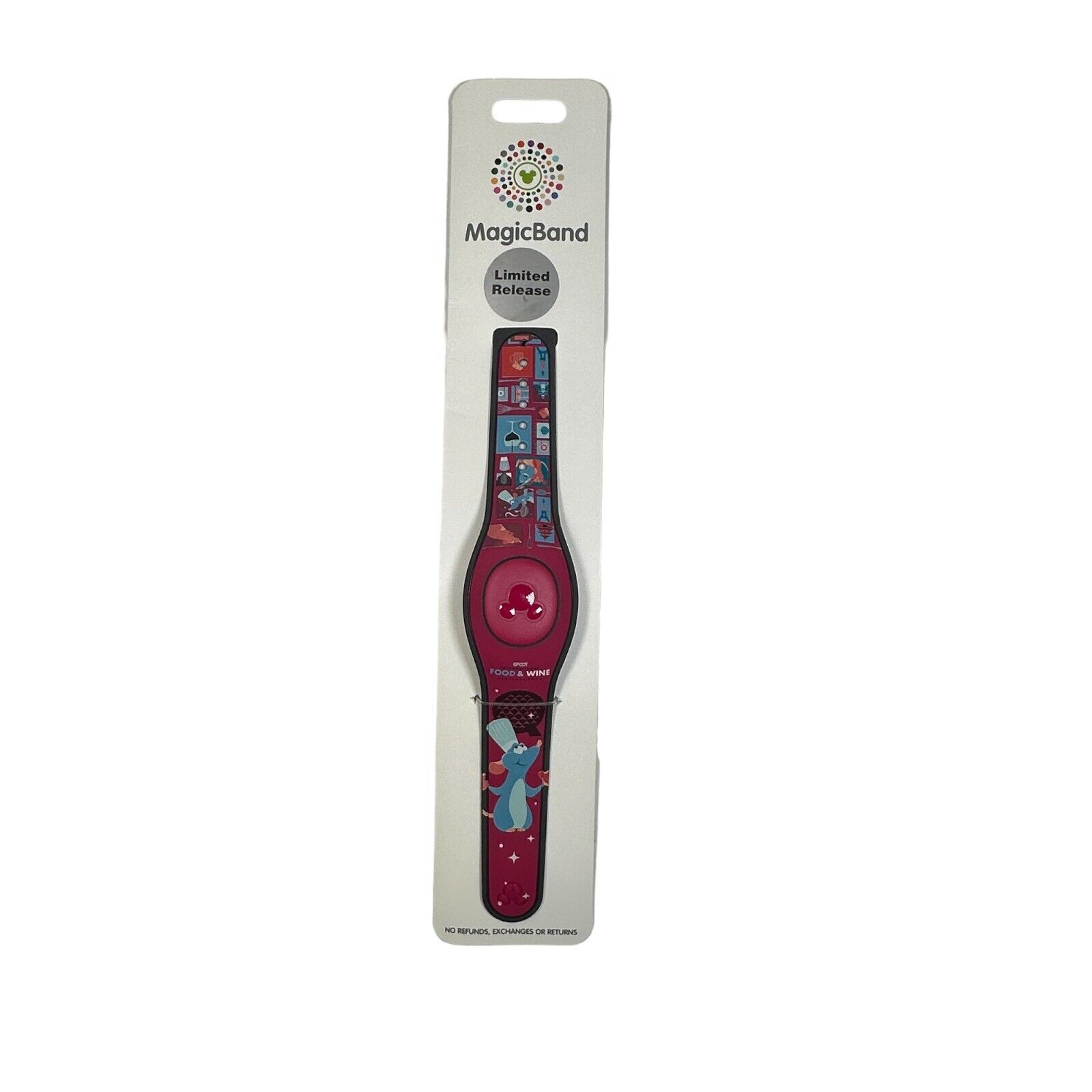 2021 Disney Parks Epcot Food & Wine Festival Remy Link It Later Magic Band