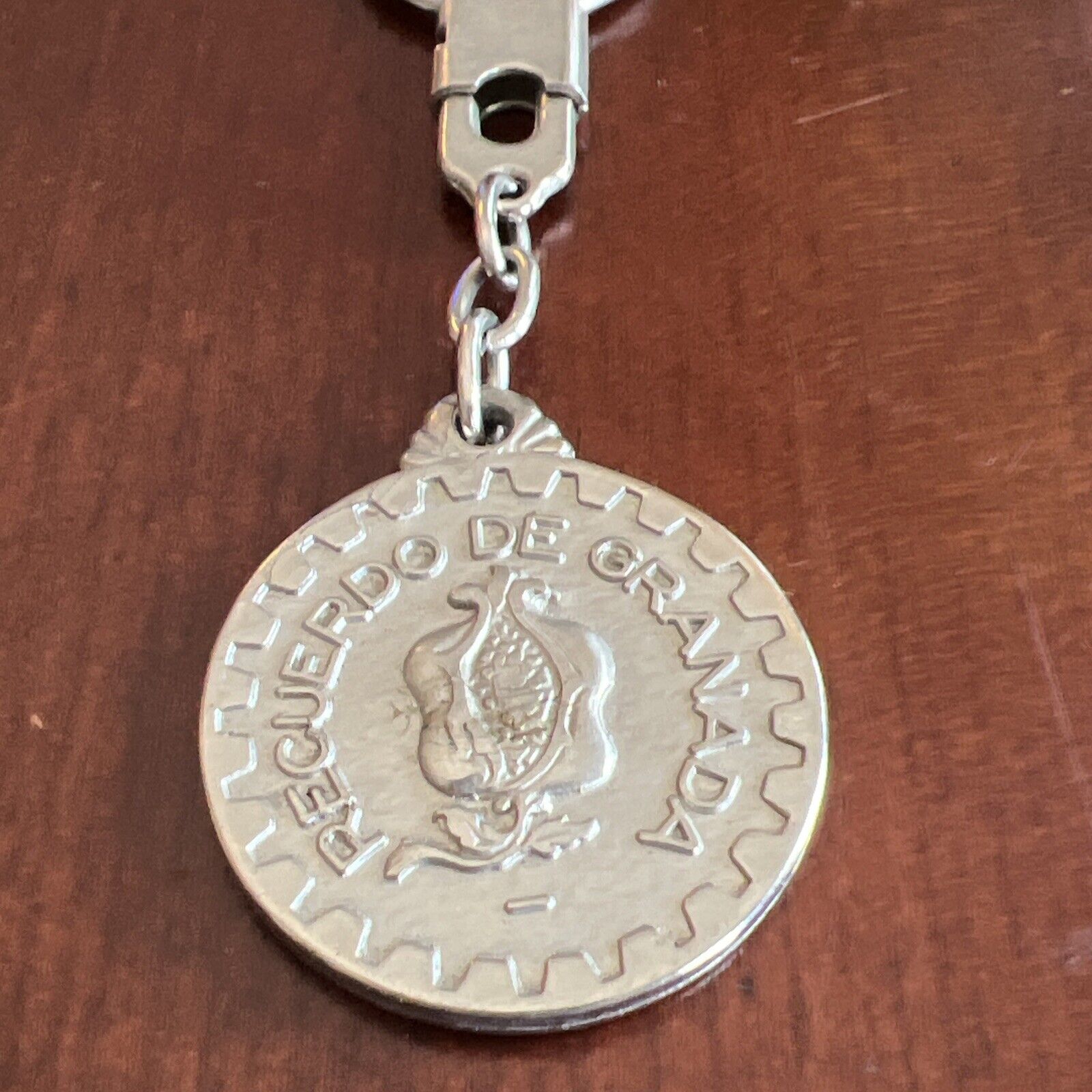 Recuerdo De Granada Souvenir from Granada Spain Keychain Key Ring