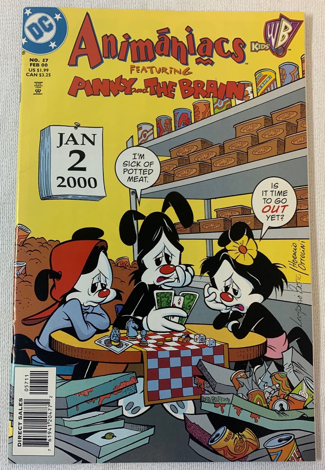 ANIMANIACS #57 ~ higher end of mid-grade