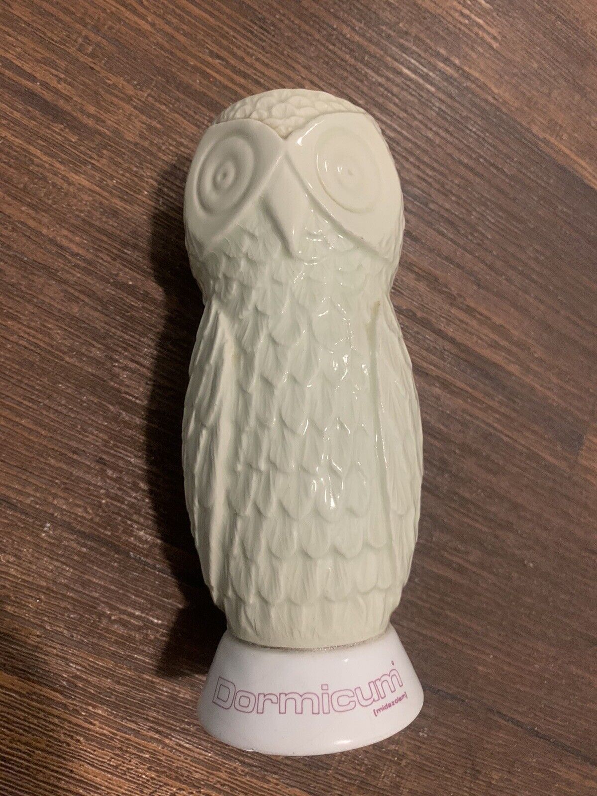 Roche Pharmaceutical Ceramic Owl