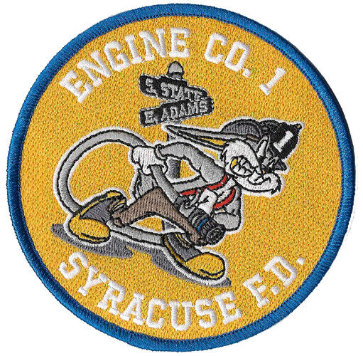 Syracuse Engine 1 Bugs Bunny State & Adams St. NEW Fire Patch