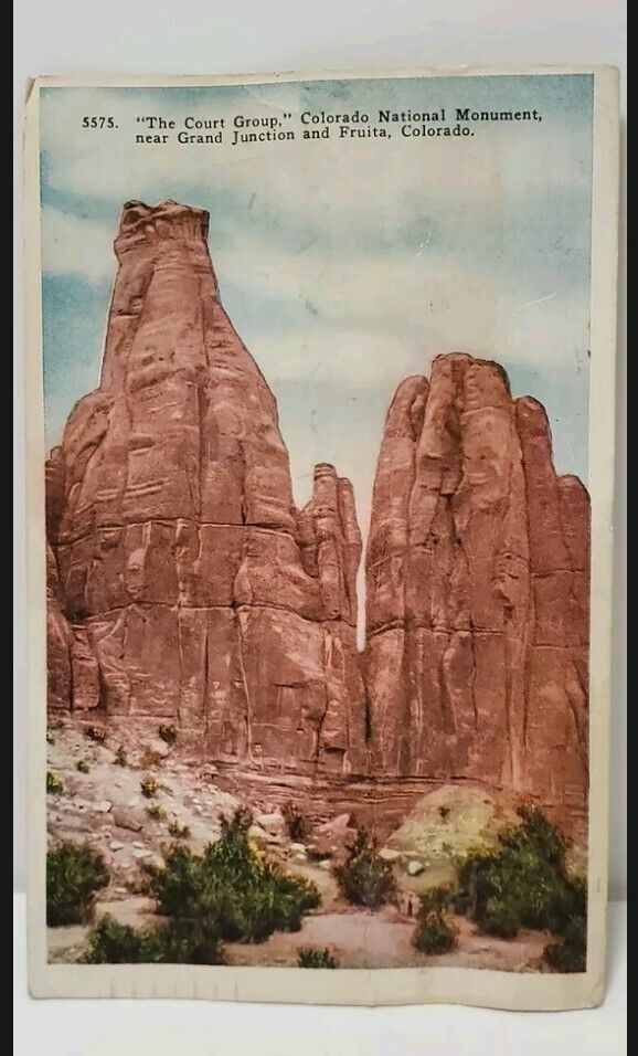 Colorado National Monument Vintage  dated 1935