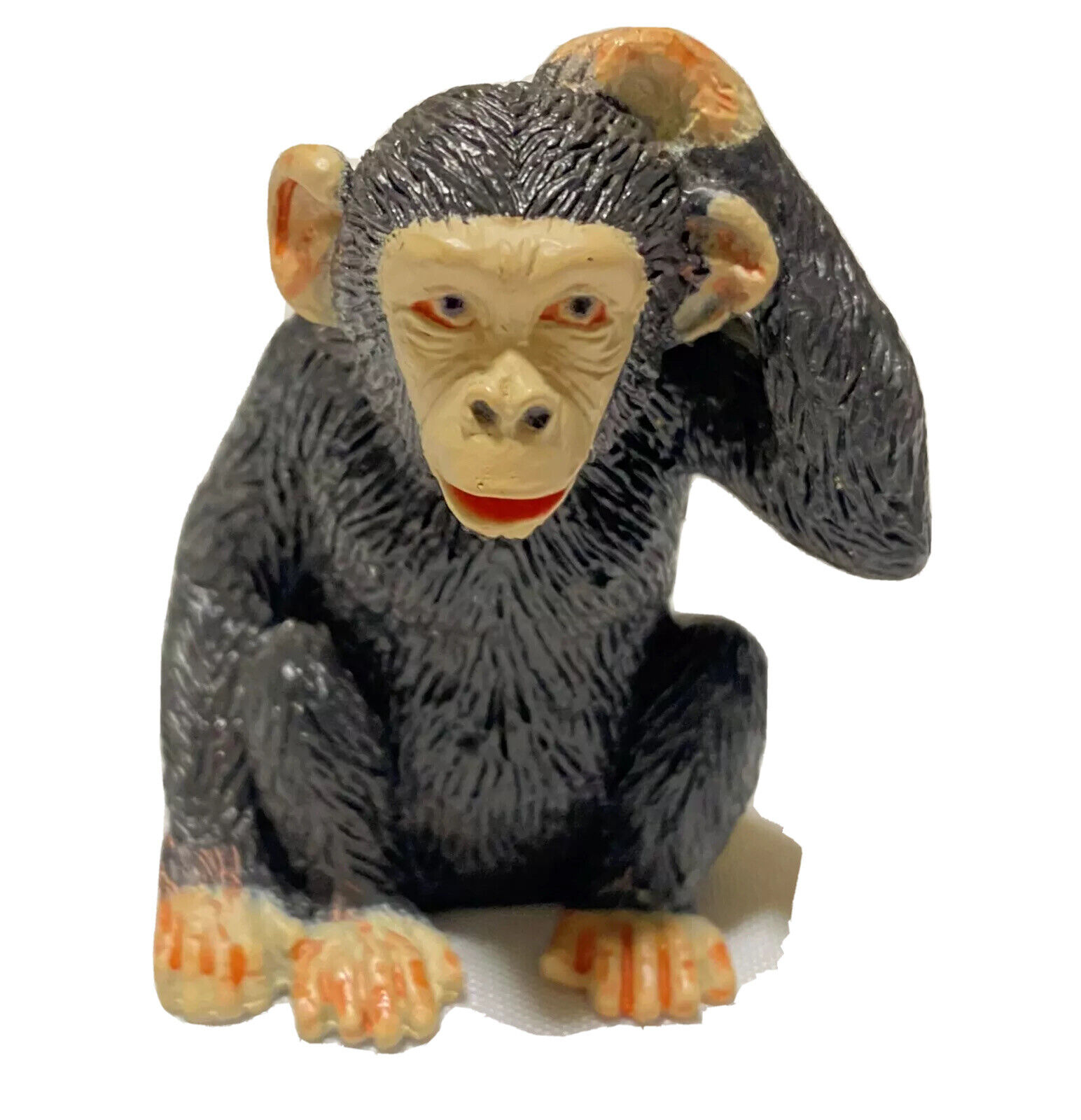 Yowie Chimp Chimpanzee Animal Mini Figure Figurine Collectible Toy EUC