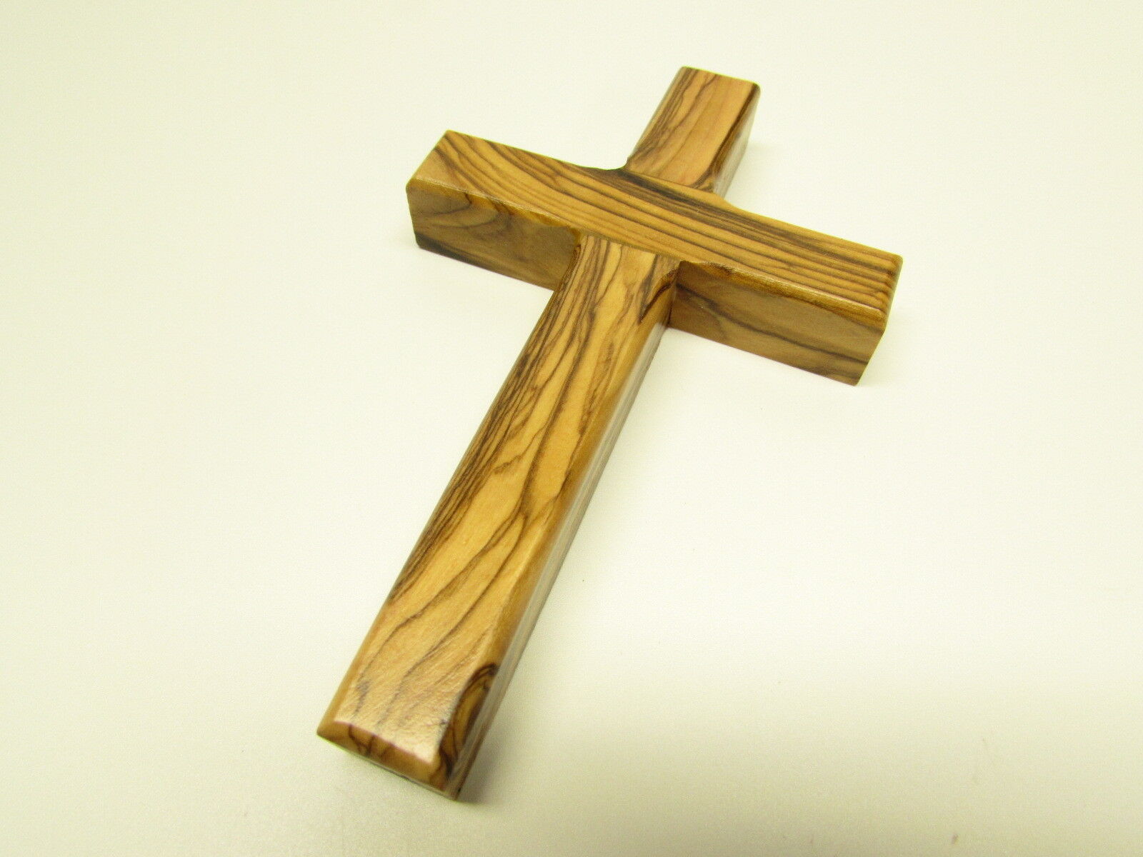 Olive Wood Christian Wall Cross - Hand Made in the Holy Land - Jerusalem