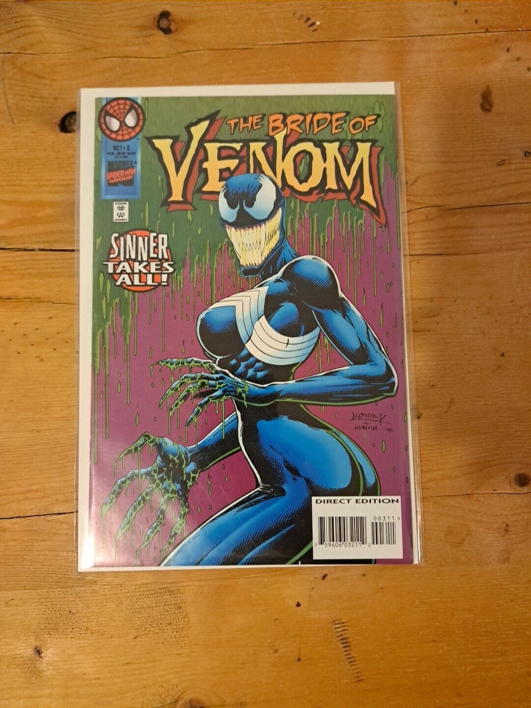 The Bride of Venom #3 (Oct. 1995): 1st Appearance  Mint 