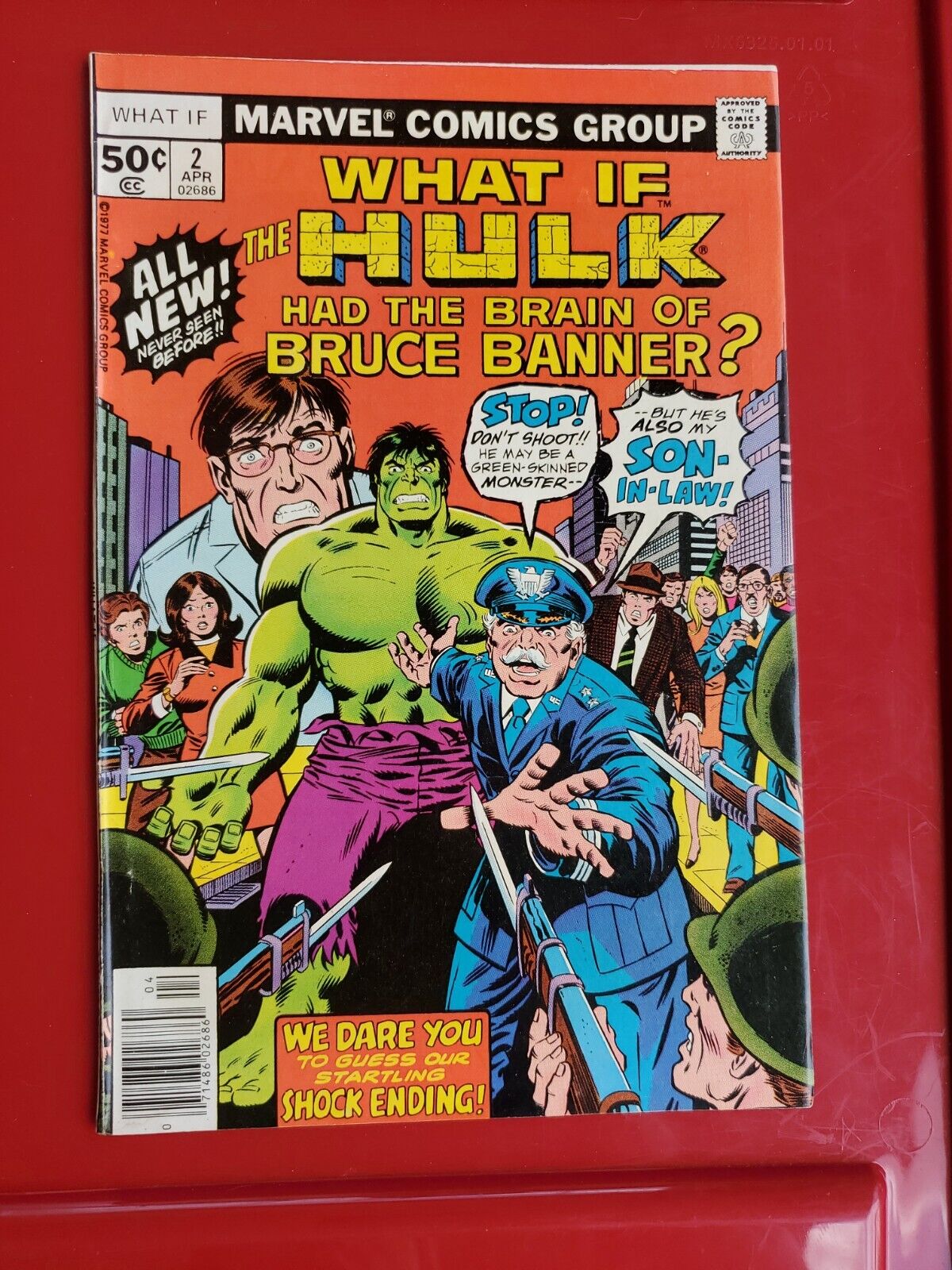 Marvel Comics What If The Hulk Had The Brain of Bruce Banner 