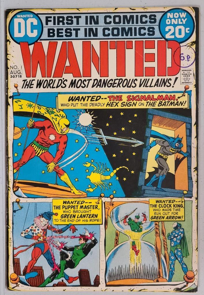 DC Wanted The World's Most Dangerous Villains #1 Comic Book VF