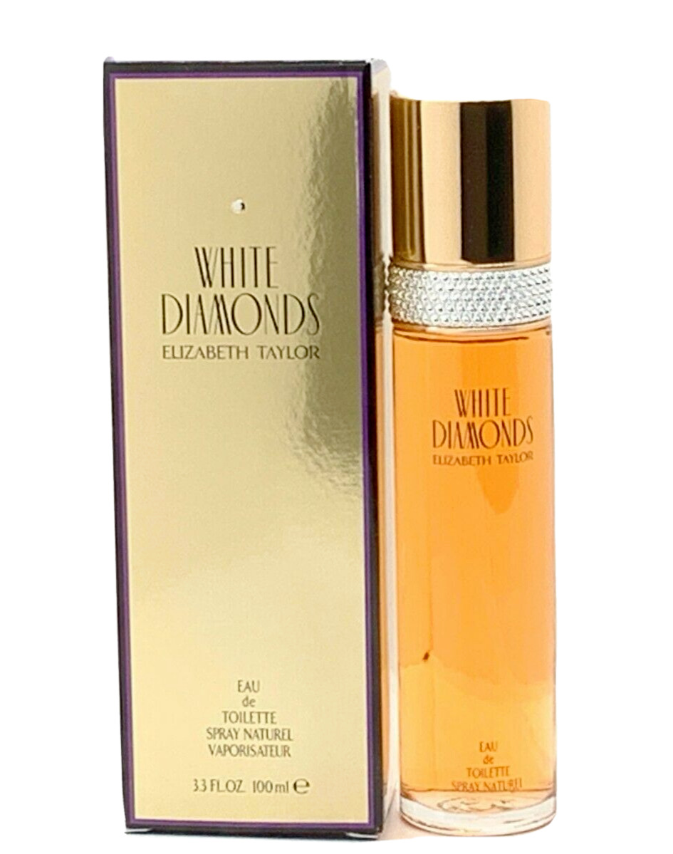 WHITE DIAMONDS Perfume by Elizabeth Taylor 3.4oz Eau de Toilette For Women New