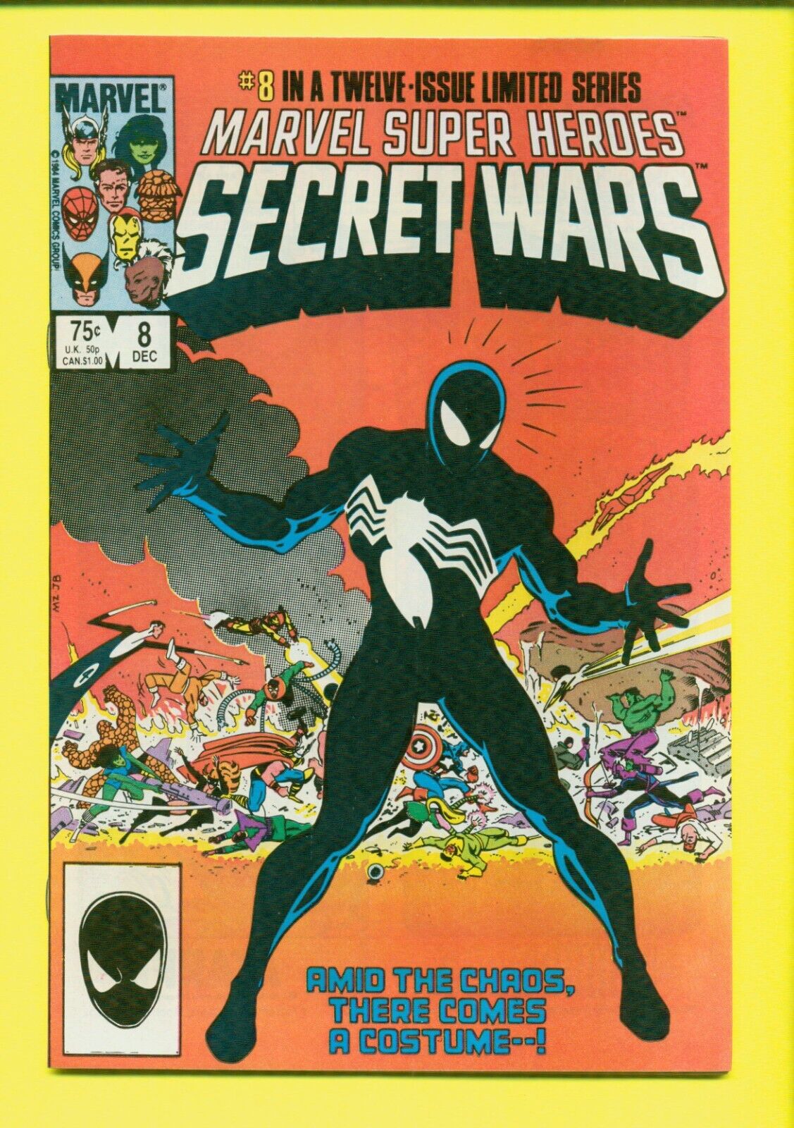 MARVEL SUPER HEROES: SECRET-WARS #1-12 FULL RUN LOT HIGH GRADE 1984 LOT-379