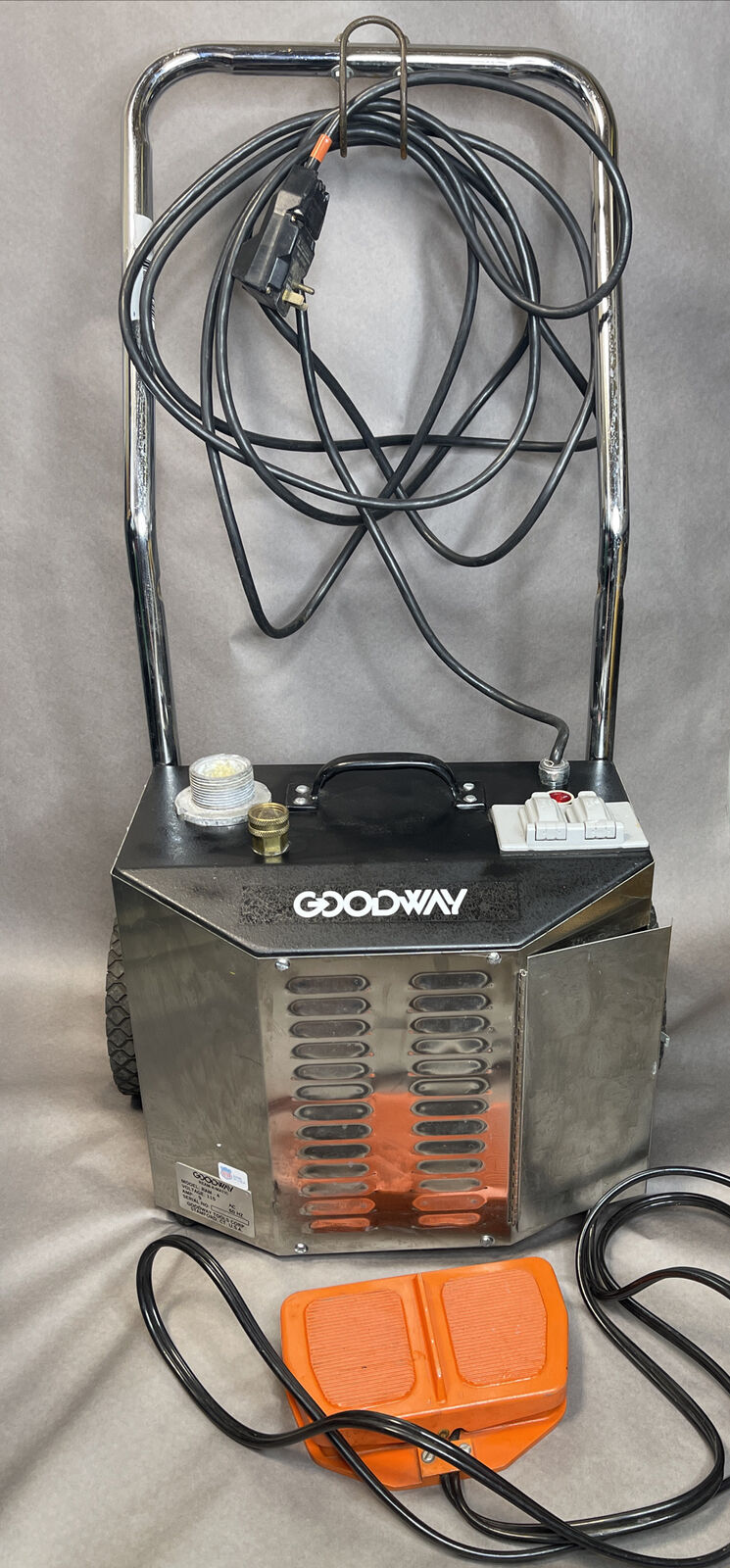 GOODWAY RAM 4 REAM-A-MATIC 4X ROTARY TUBE BOILER CLEANER  