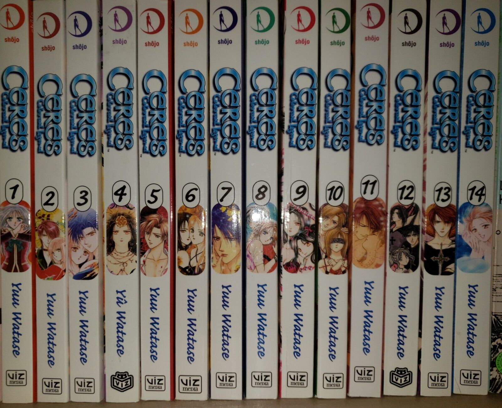 Ceres Celestial Legend Yuu Watase 1-14 Complete English Manga