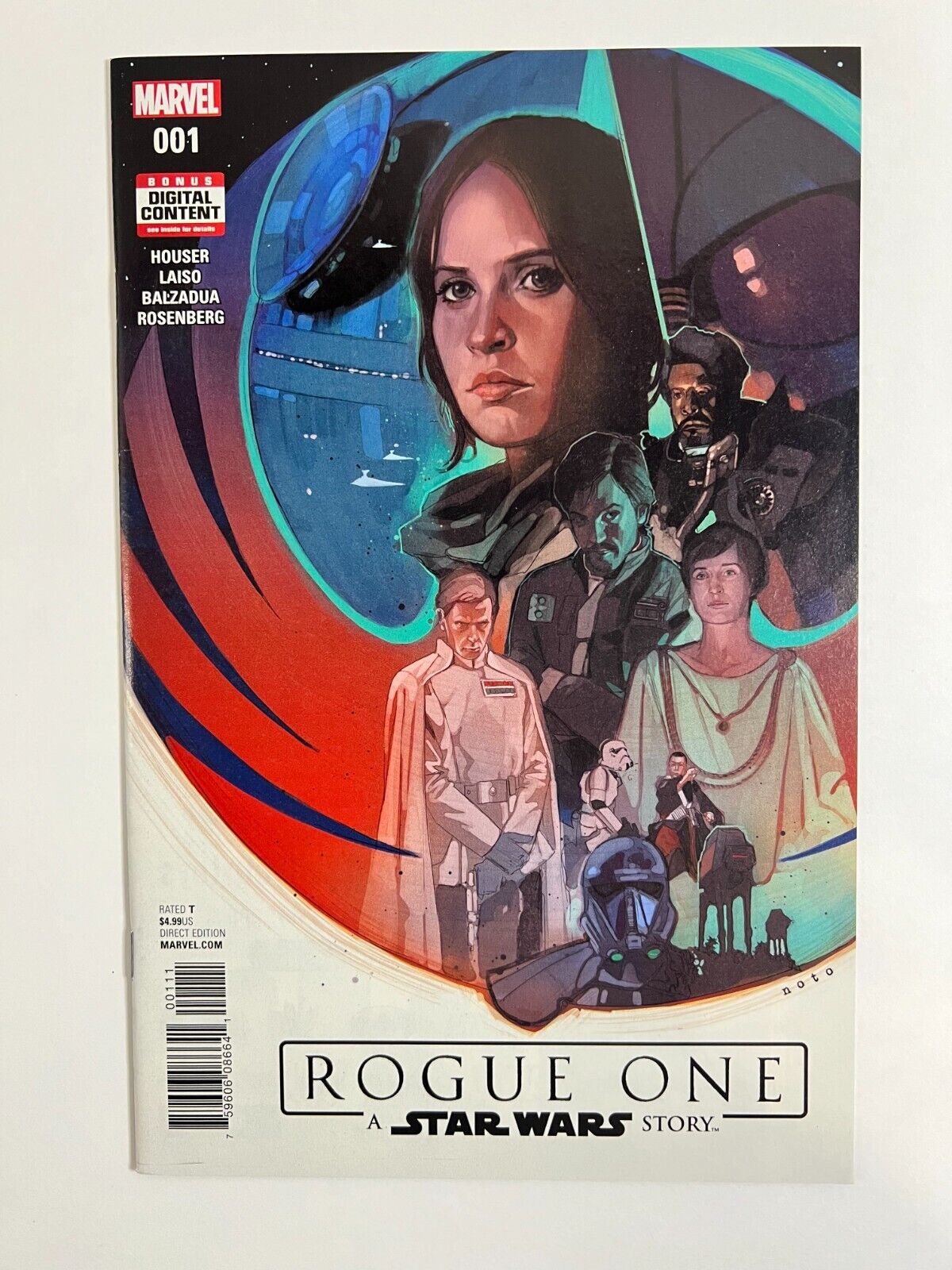 Rogue One A Star Wars Story 1 Marvel Comics 1st Andor 2017 NM