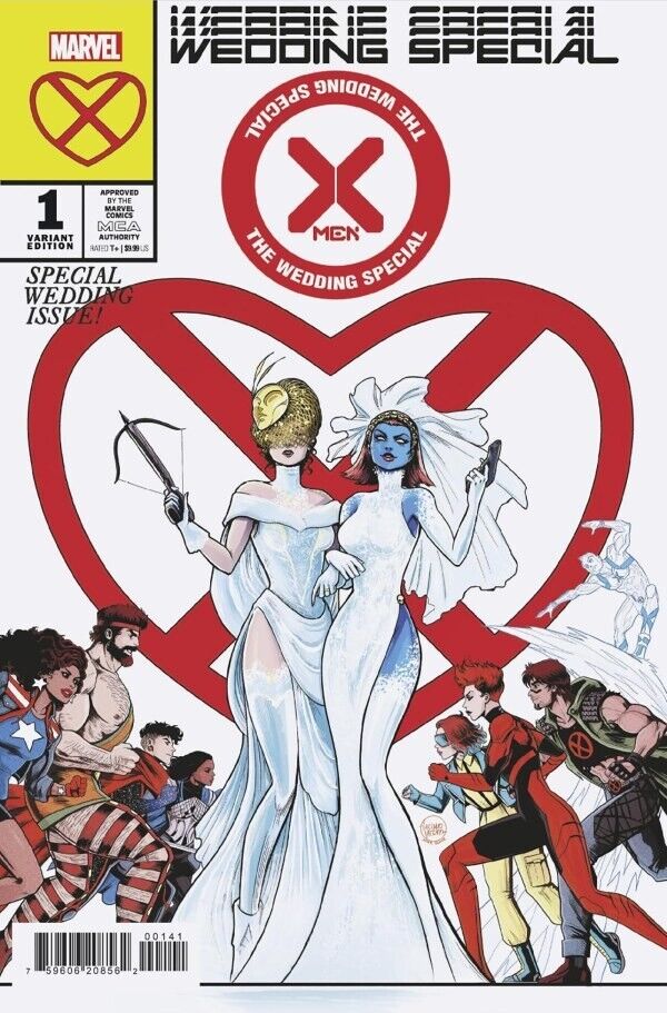 X-MEN: THE WEDDING SPECIAL #1 LUCIANO VECCHIO VARIANT - PRESALE 5/29/24