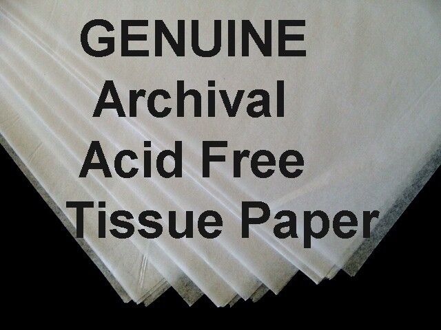 20pk JUMBO 24x36 ACID FREE Tissue Paper UnBuffered Archival Storage Preservation