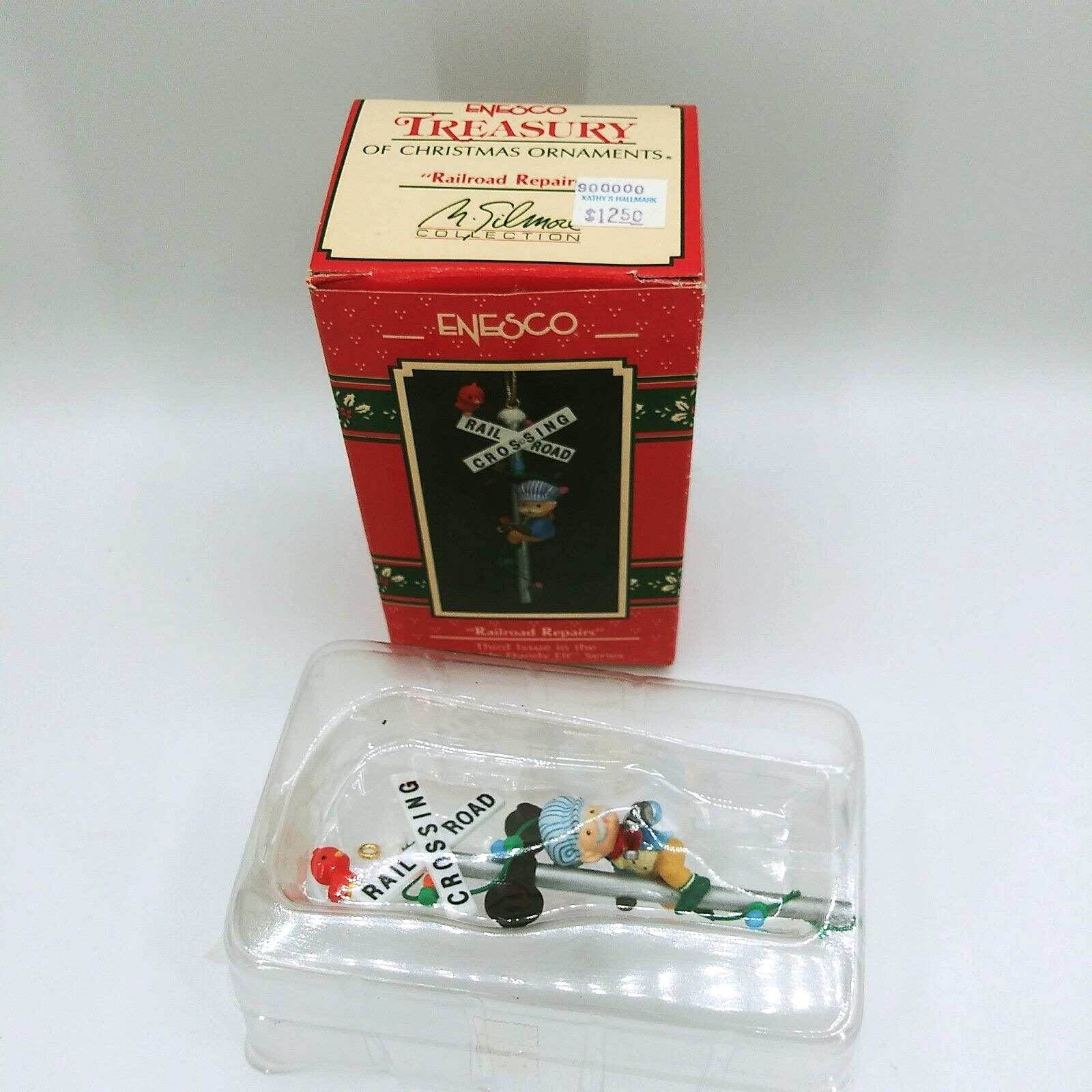 Vintage 1990 ENESCO Treasury Of Christmas Ornaments  \
