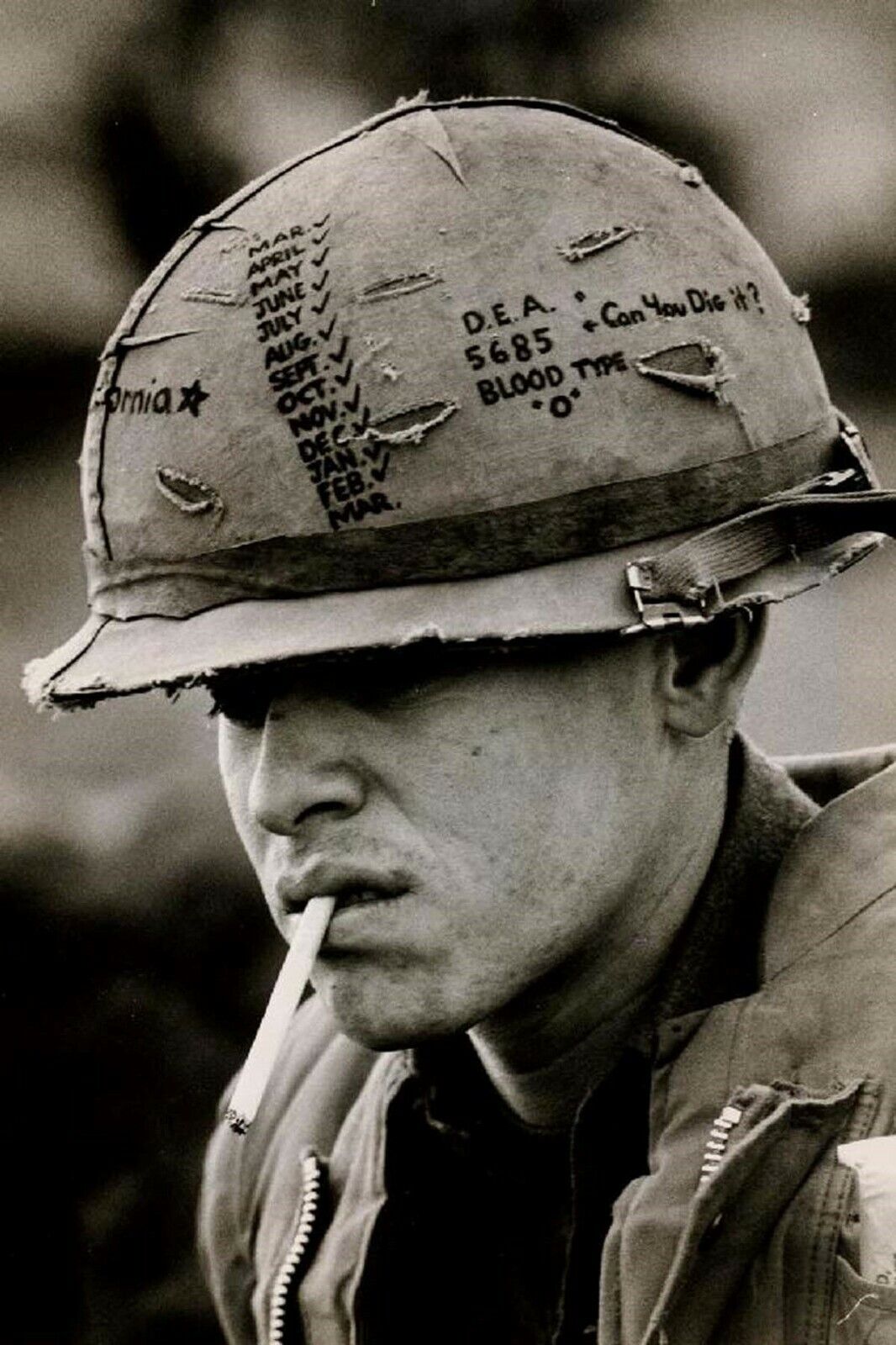 American soldier Vietnam Photo Glossy 4*6 in α004