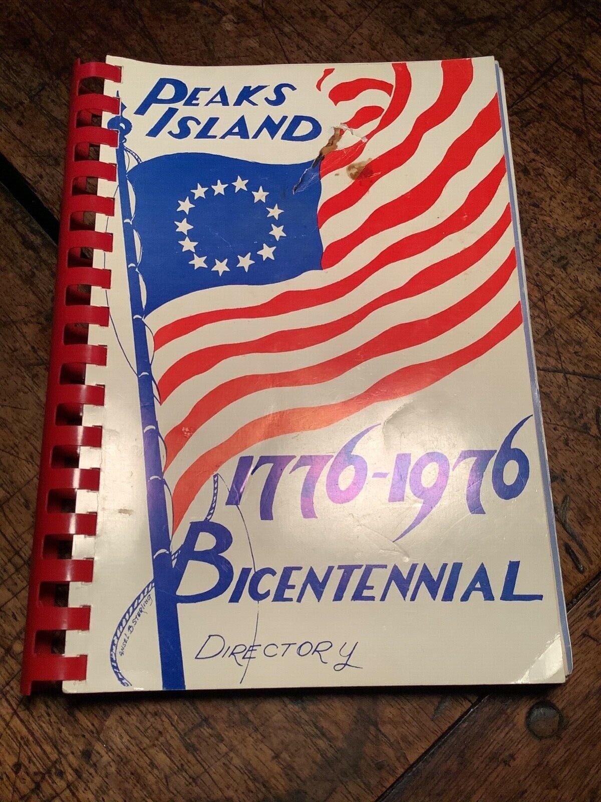 Peaks Island Maine 1776-1976 Bicentennial directory, history, businesses, scouts