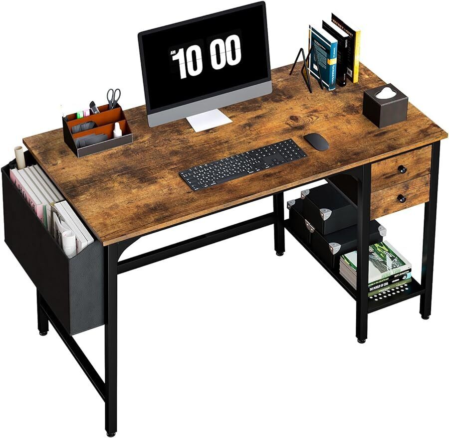 Lufeiya Computer Desk with Drawers,40\
