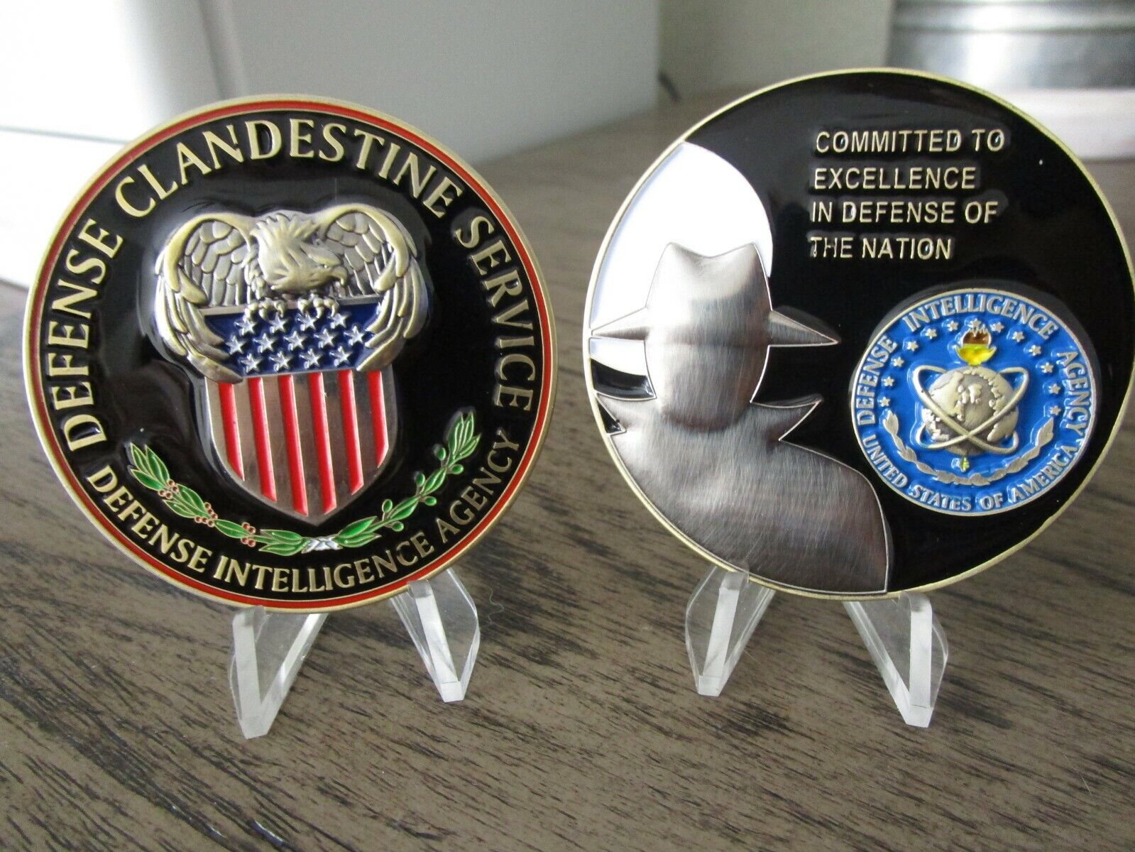 Defense Intelligence Agency Clandestine Service DIA DSA HUMINT Challenge Coin 
