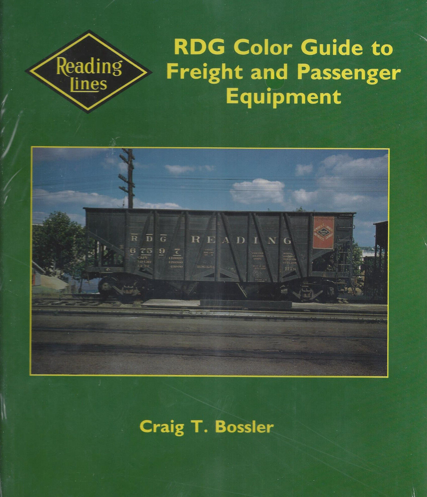 RDG Color Guide to Freight & Passenger Equipment - Out of Print NEW READING BOOK