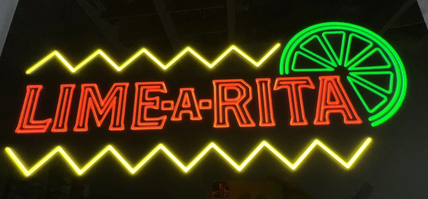 Lime-A-Rita LED Lighted Sign 23.5x 17.5